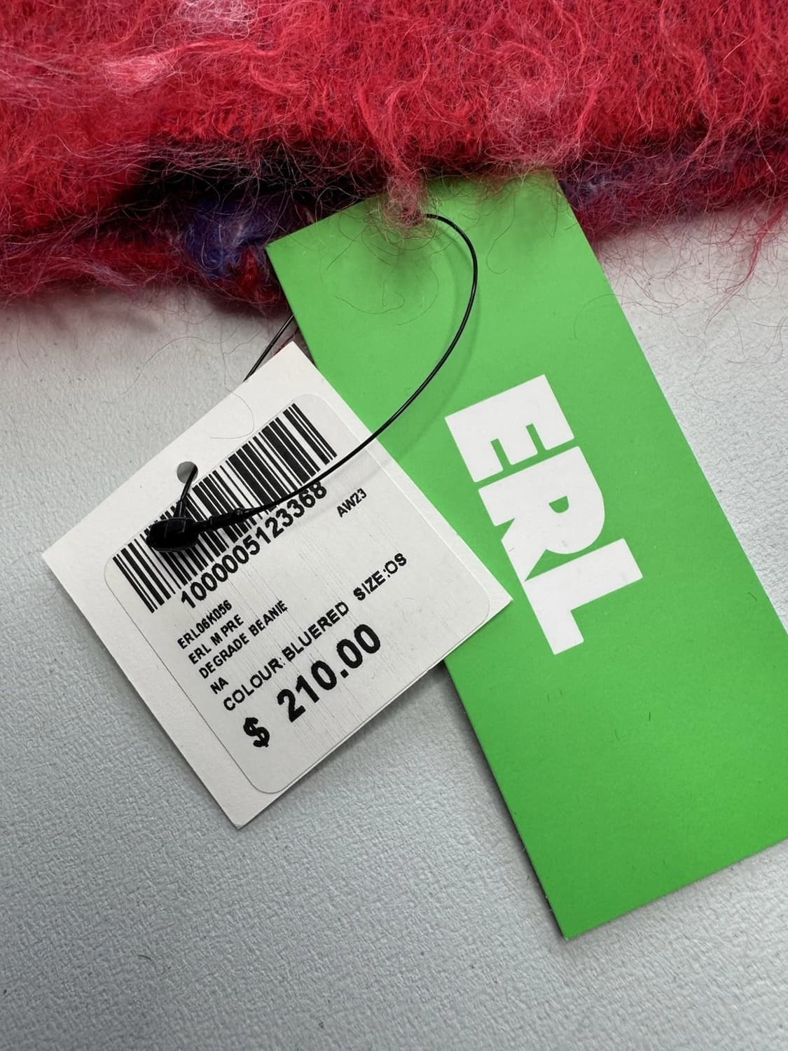 ERL 이알엘 디그레이드 브러쉬드 모헤어 블렌드 비니 상품이미지4