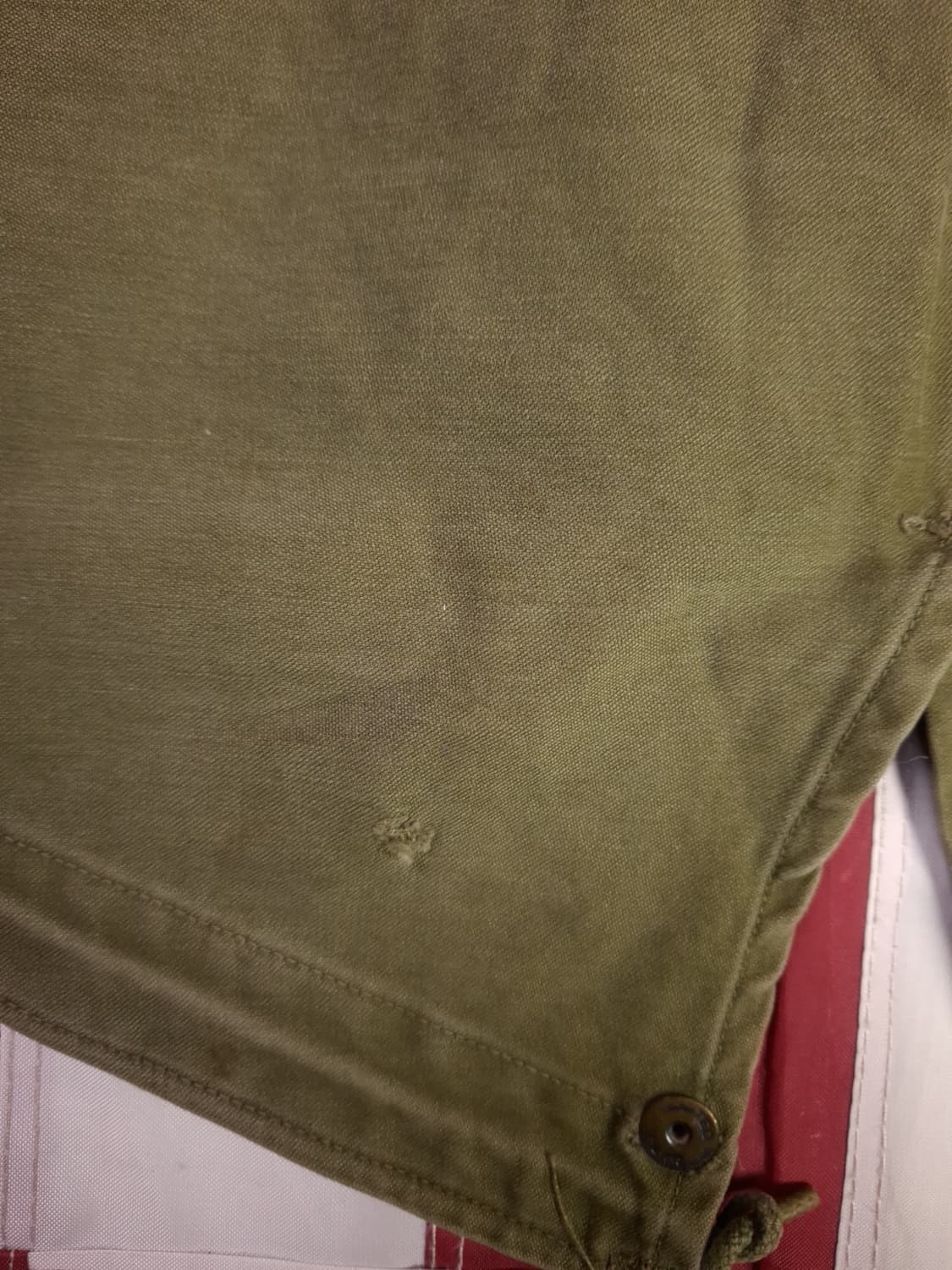 오리지날 미군 M-51 진나단파카 양털 라이너 미듐 셋트 상품이미지5