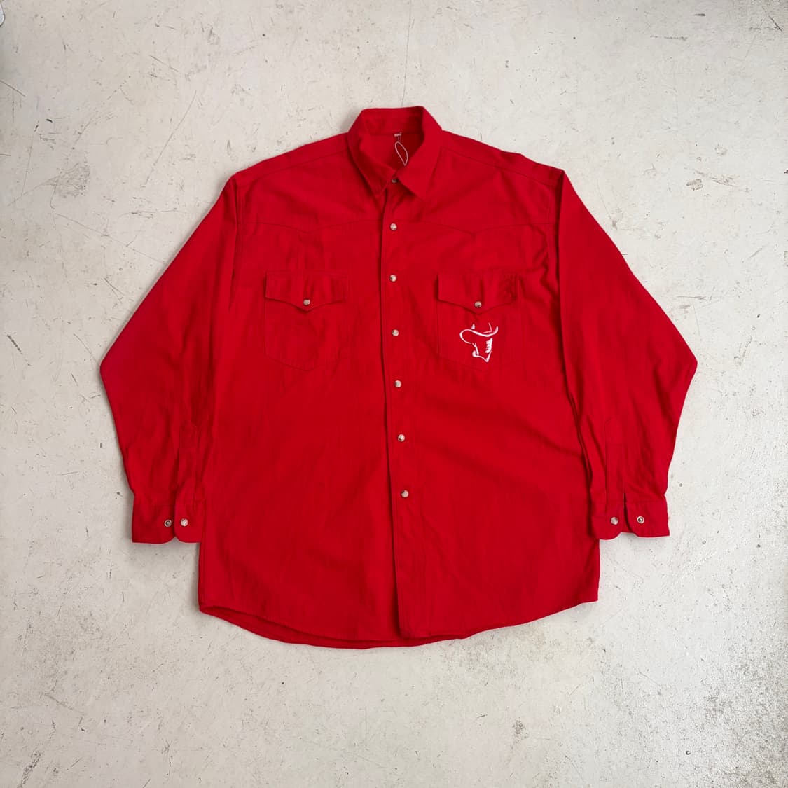90s USA 빈티지 웨스턴 셔츠 XL 상품이미지1
