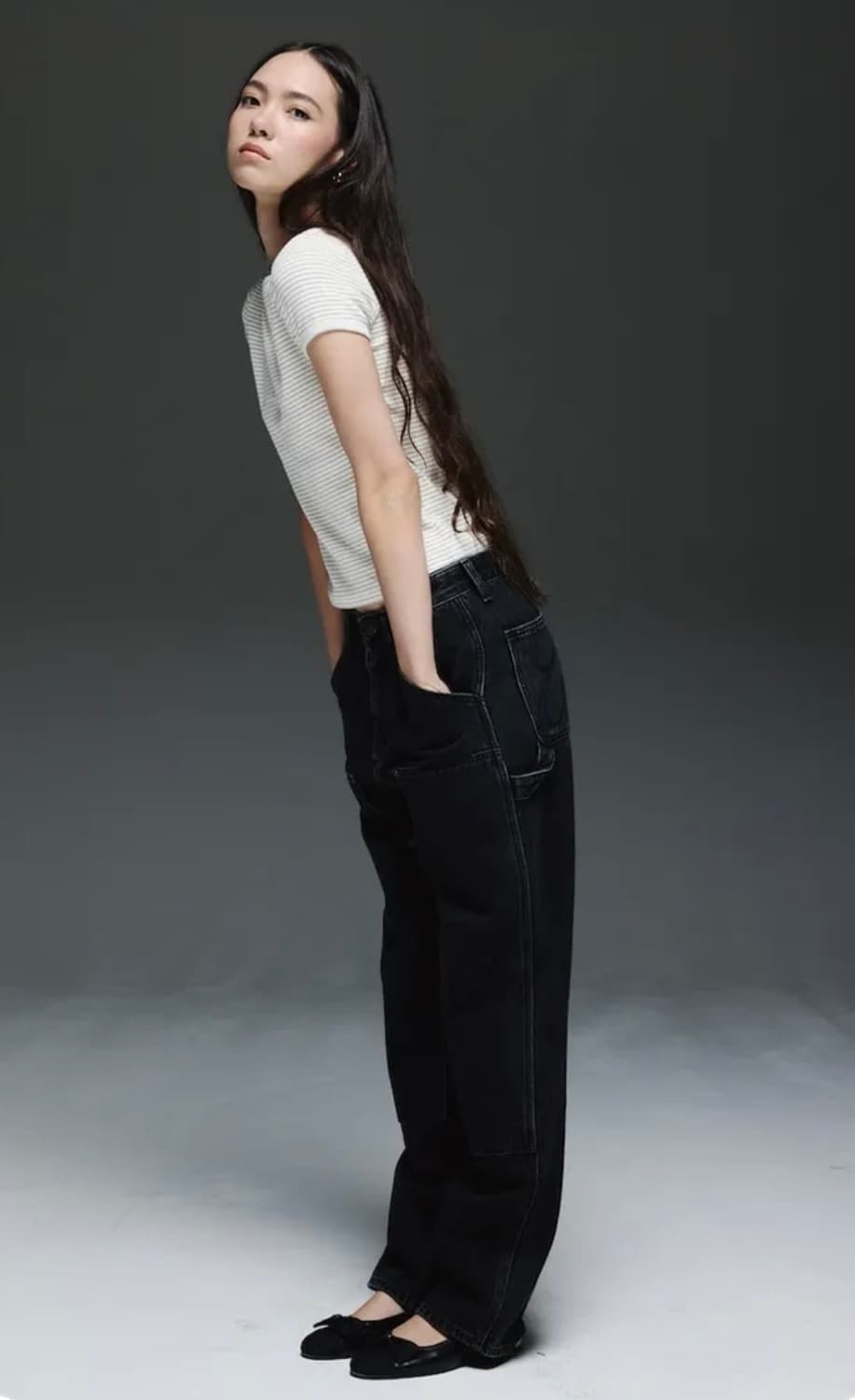 글로니 THE COOPER JEANS (BLACK) 상품이미지5