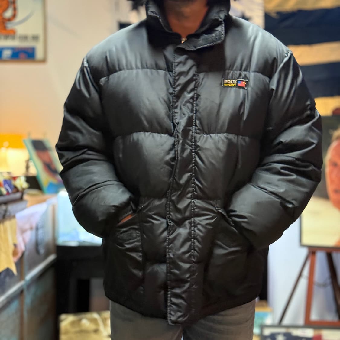 90‘s 폴로스포츠 푸퍼 다운 자켓 95 상품이미지7