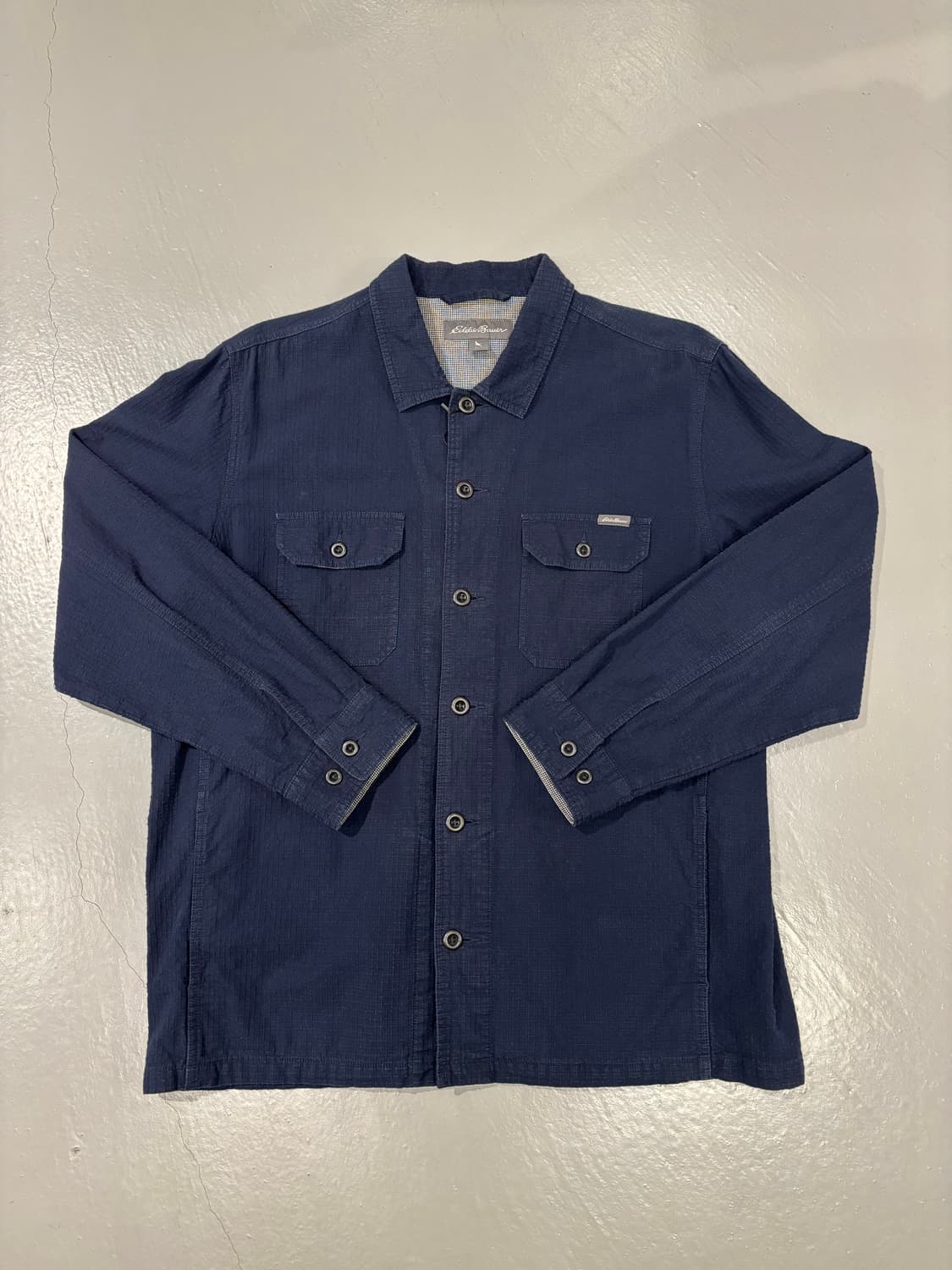 에디바우어 와플 셔츠 자켓 상품이미지3