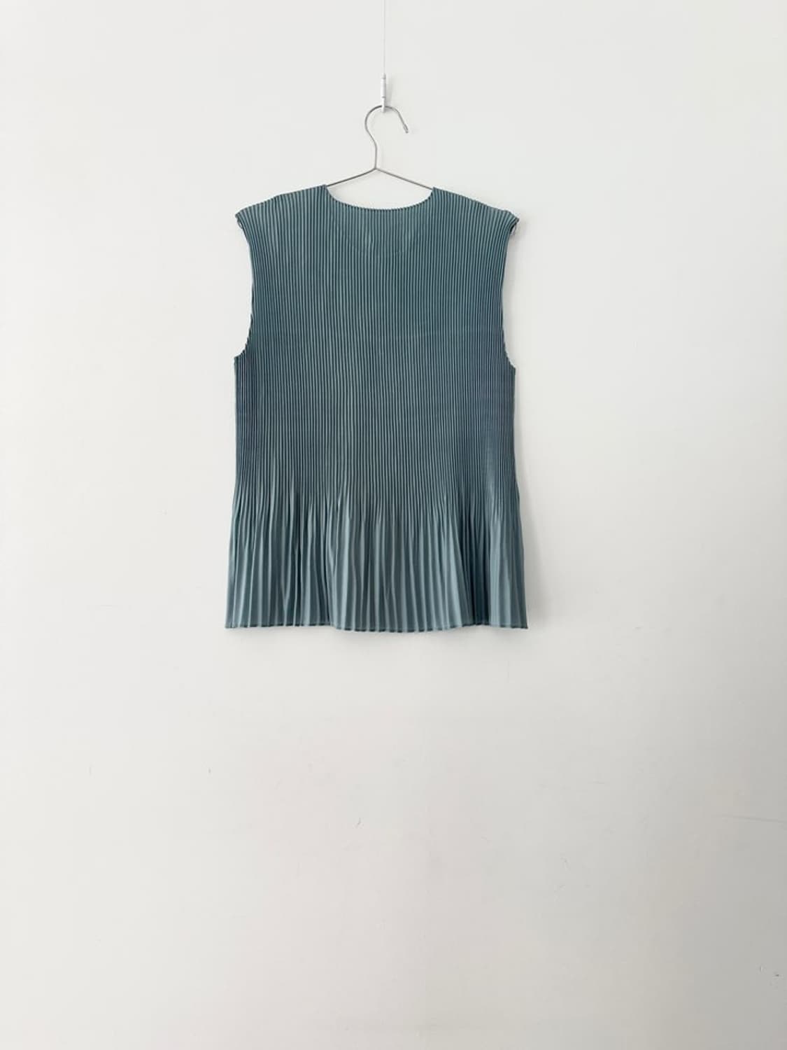 Basic pleats sleeveless / mint 상품이미지3