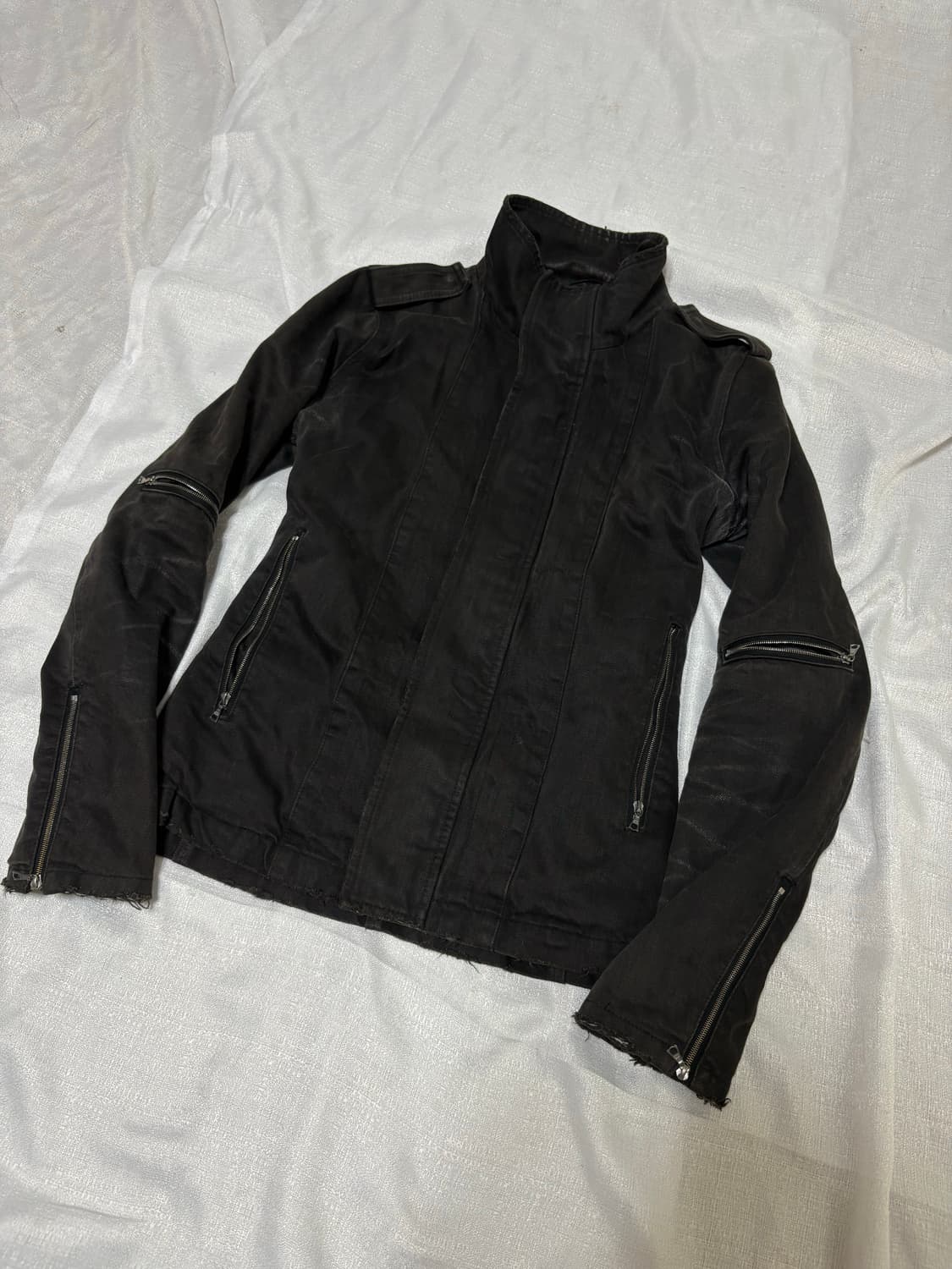 (릴스0)“Unknown” 00’s Design Side Zipper  상품이미지1