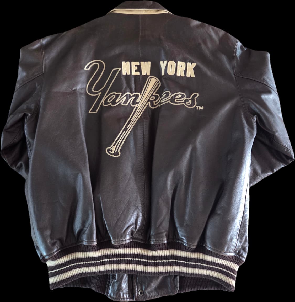 MLB 빈티지 가죽자켓 상품이미지2