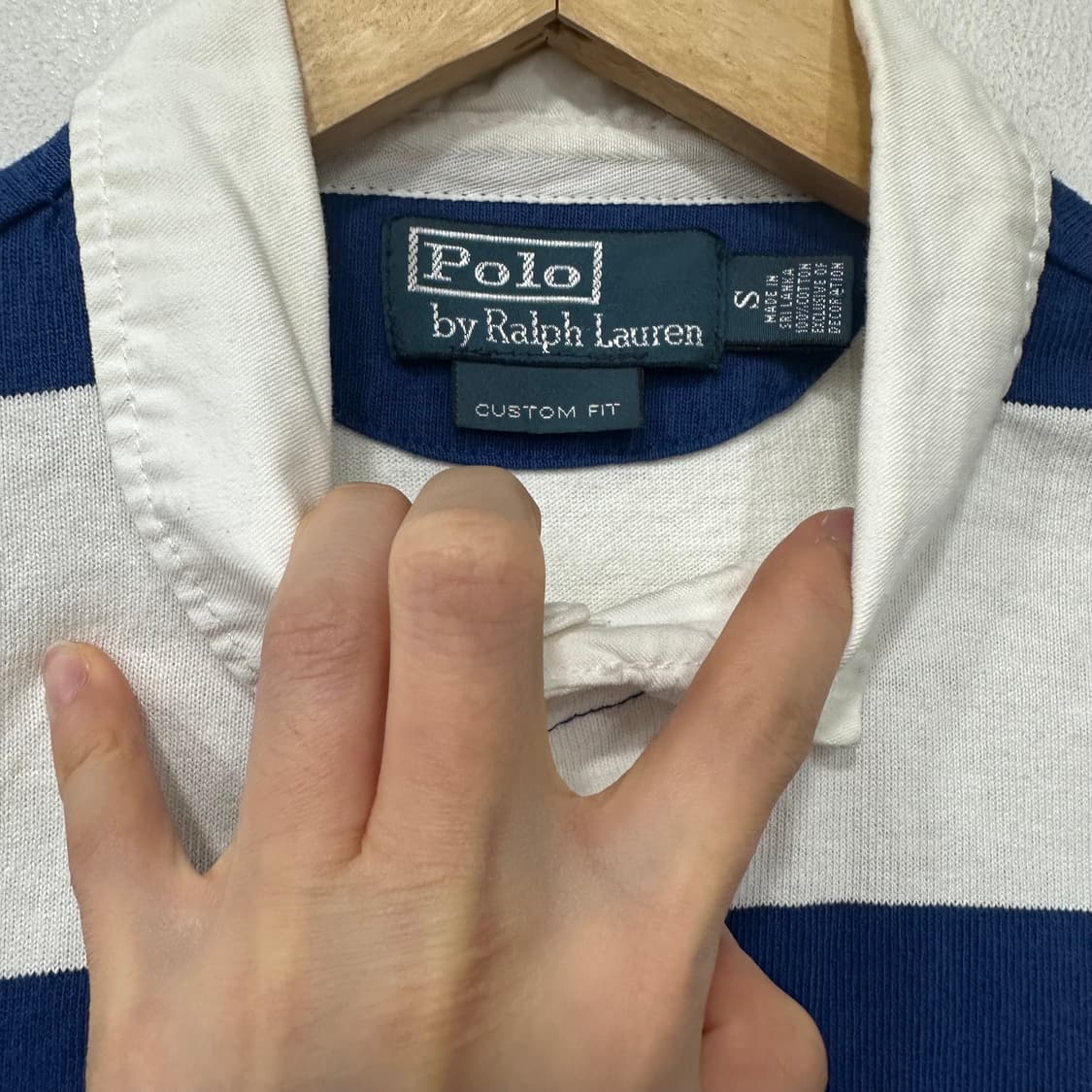 폴로 랄포르렌 스트라이프 럭비티 상품이미지3