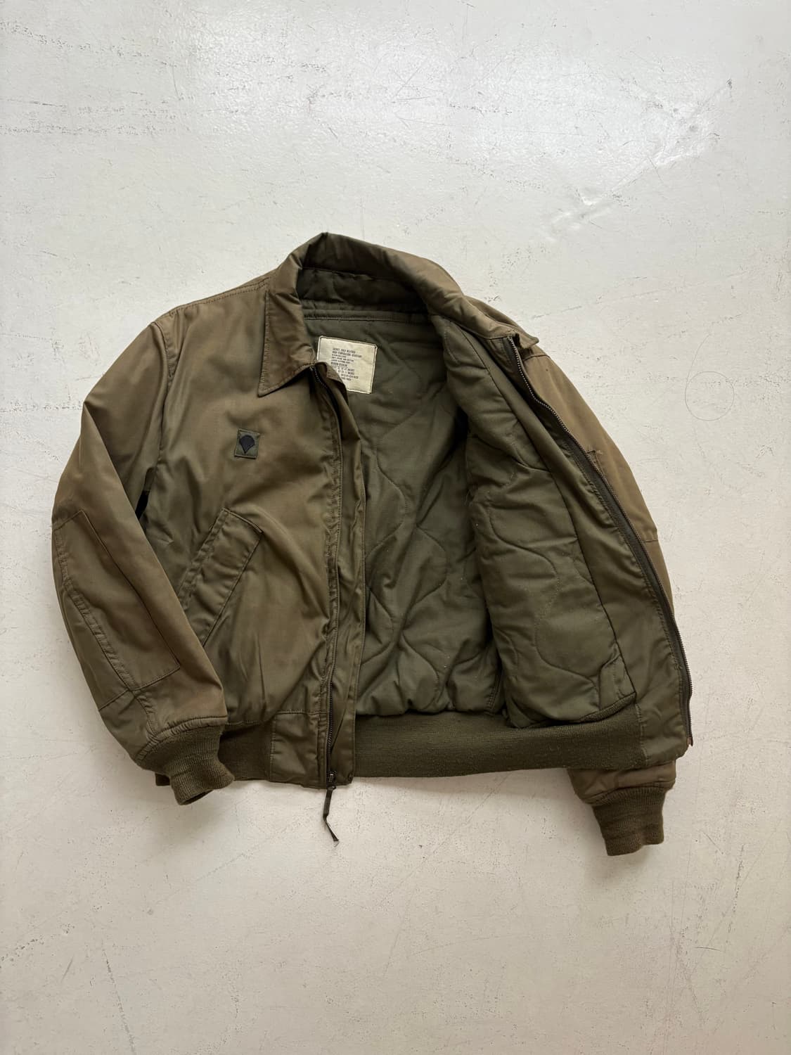 80's U.S Army cvc Tanker Jacket.  상품이미지7