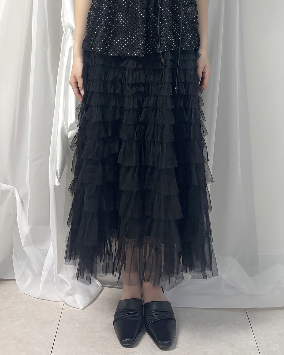 rps sweaney tulle tiered skirt 상품이미지1