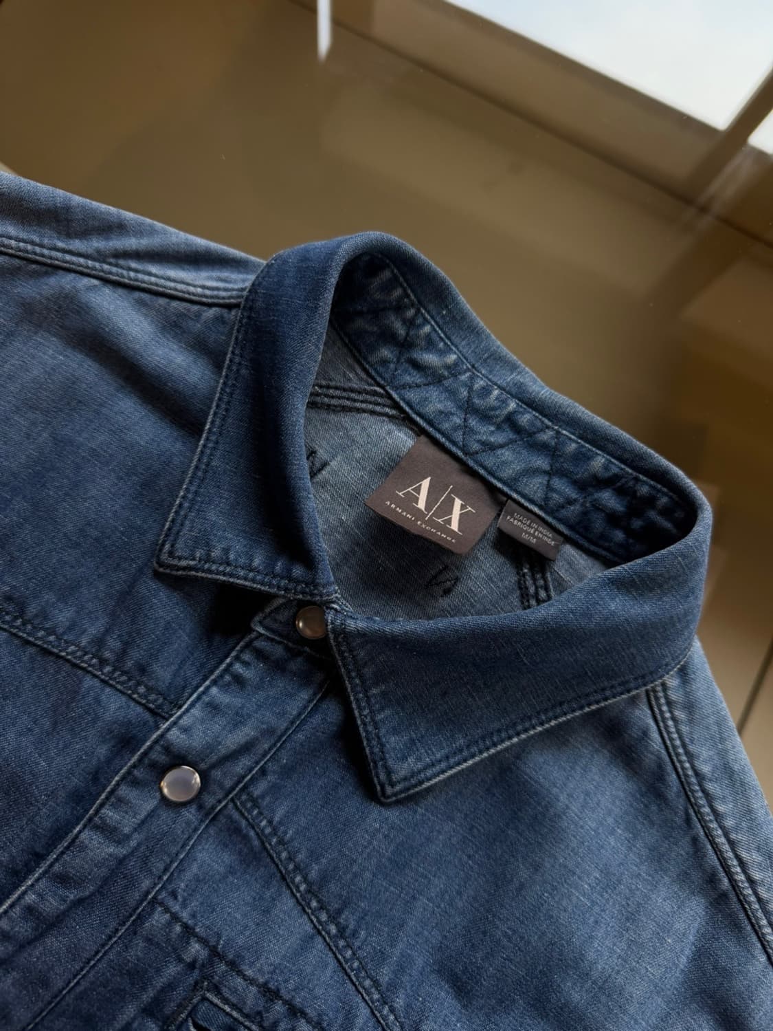 아르마니 익스체인지 데님 셔츠 100 상품이미지9