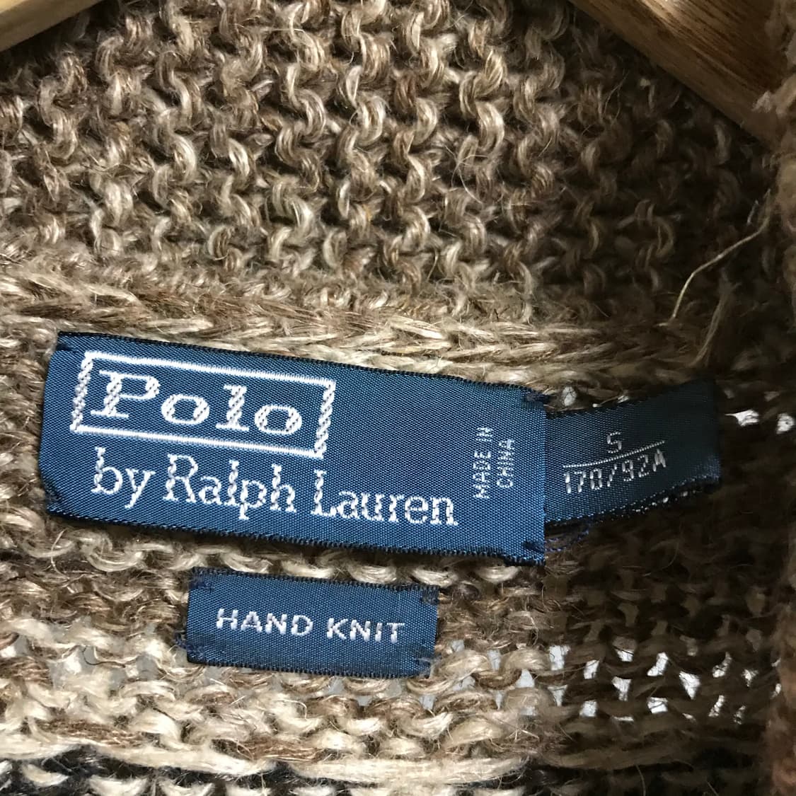 폴로 랄프로렌 해비 코위찬 니트자켓 상품이미지3