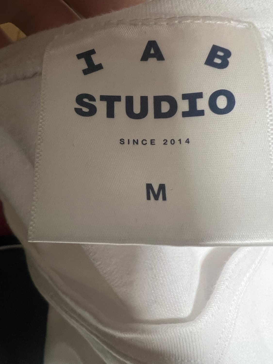 IAB Studio T-shirt White Lite Green 상품이미지3