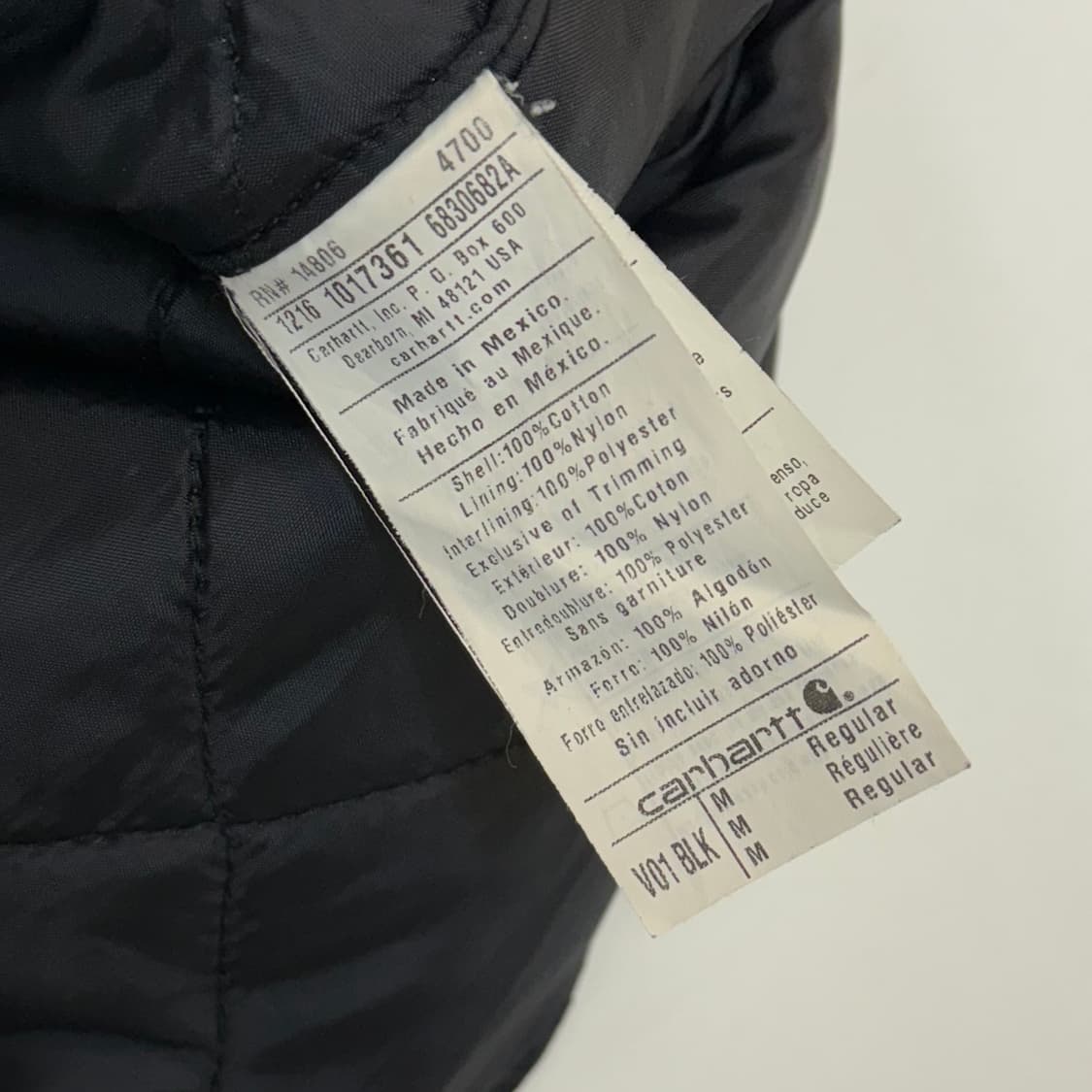 칼하트 블랙 워크 베스트 상품이미지6