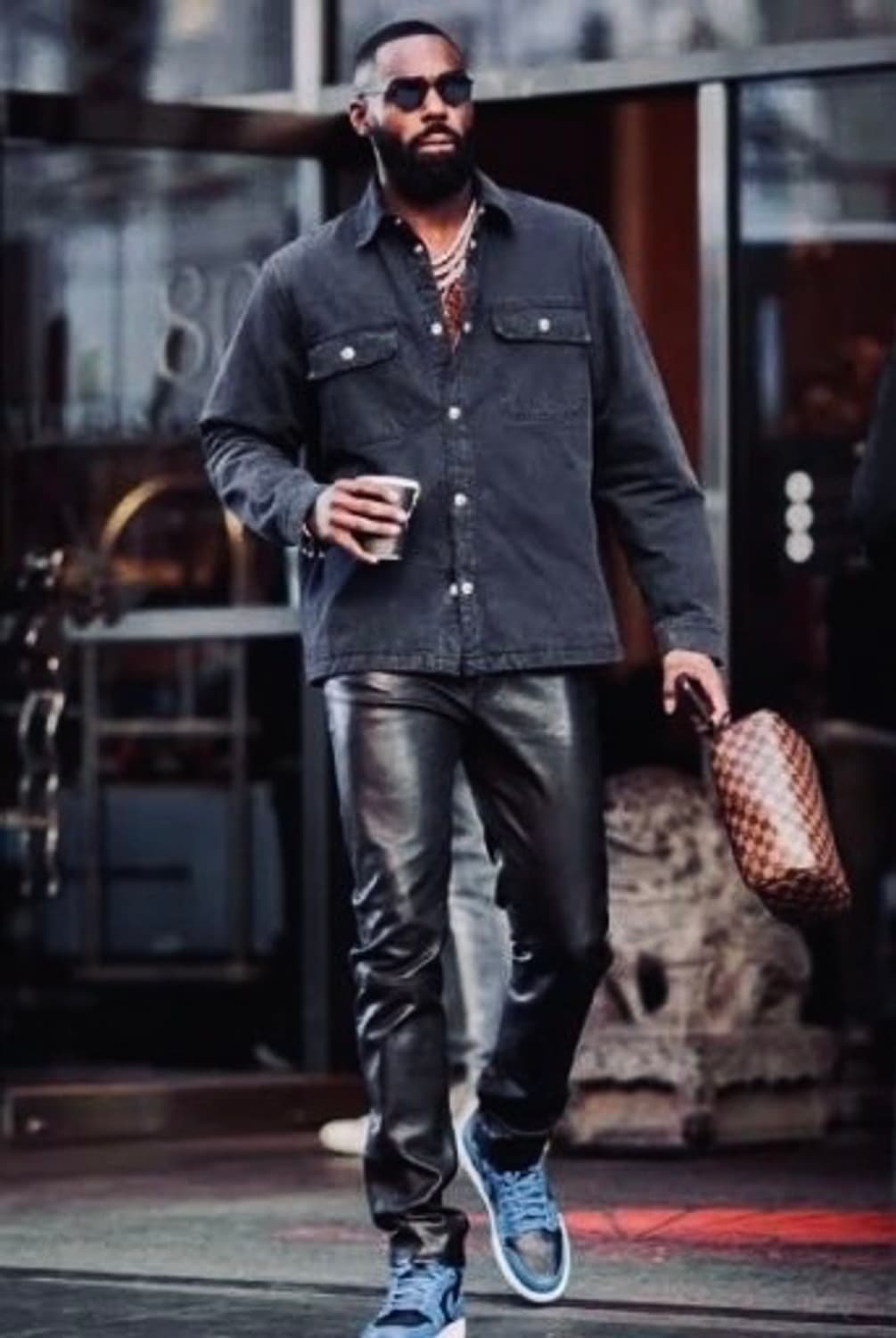 [L] 크롬하츠 워크독 블랙 자켓 내피버전 상품이미지1