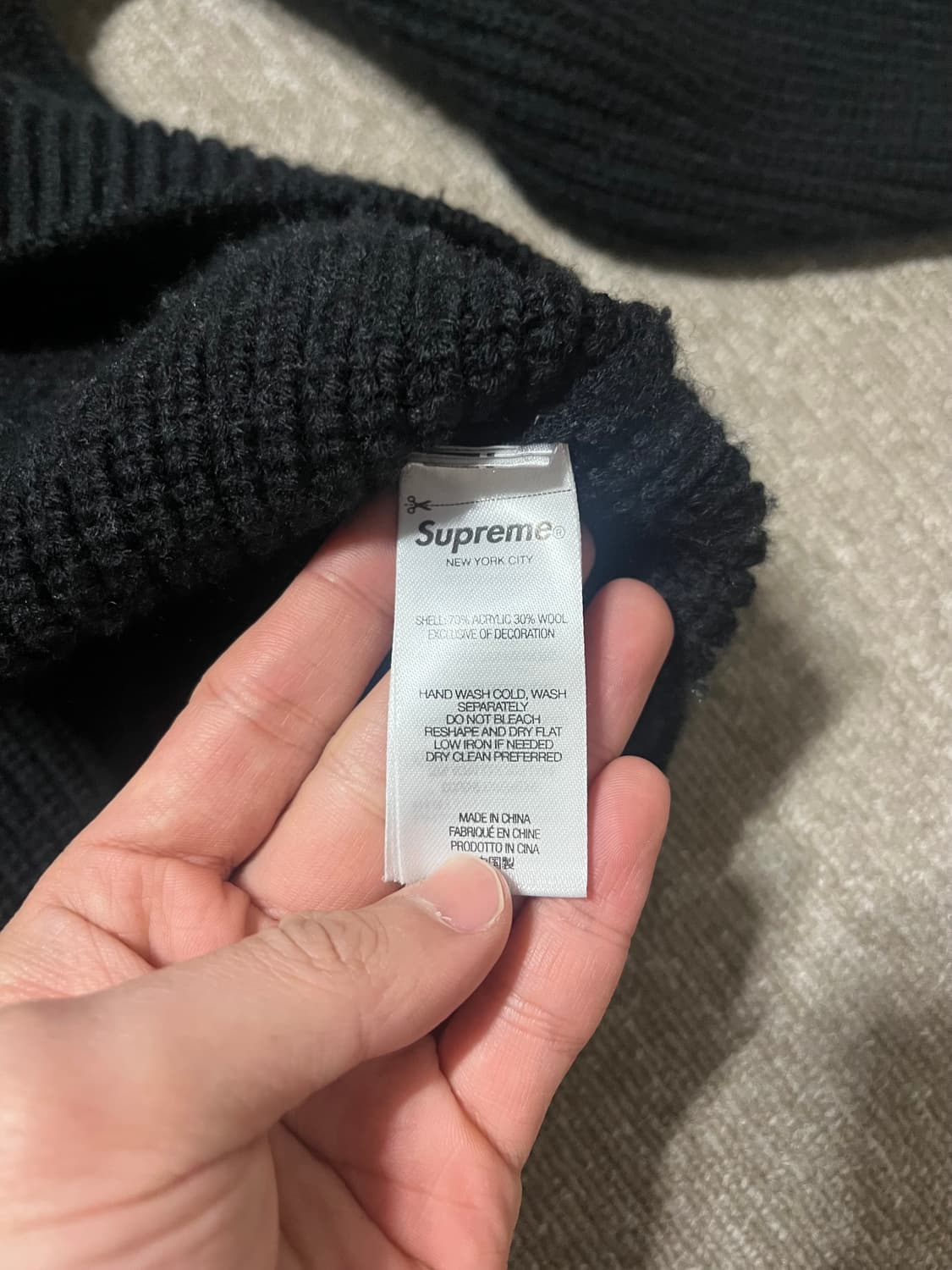 슈프림 25fw 폴로 스웨터 M사이즈 상품이미지4