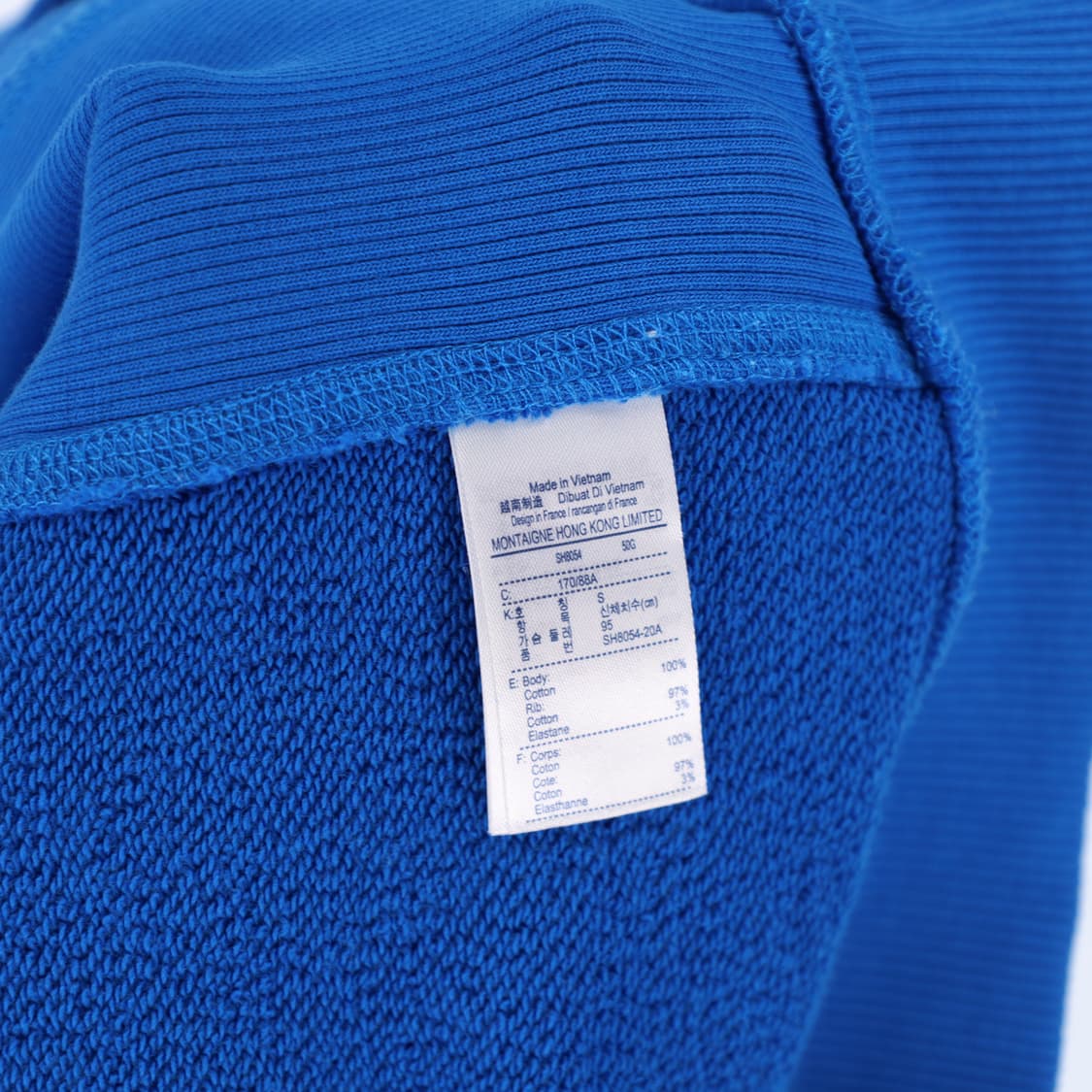 [95] 신형 라코스테 남성 코튼 플리스 스웨트셔츠 맨투맨 블루 3832 상품이미지7