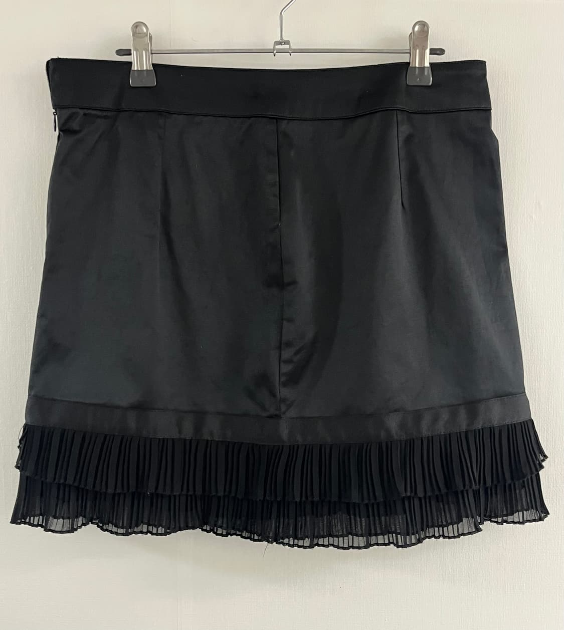 Satin Pleated Mini Skirt 상품이미지2