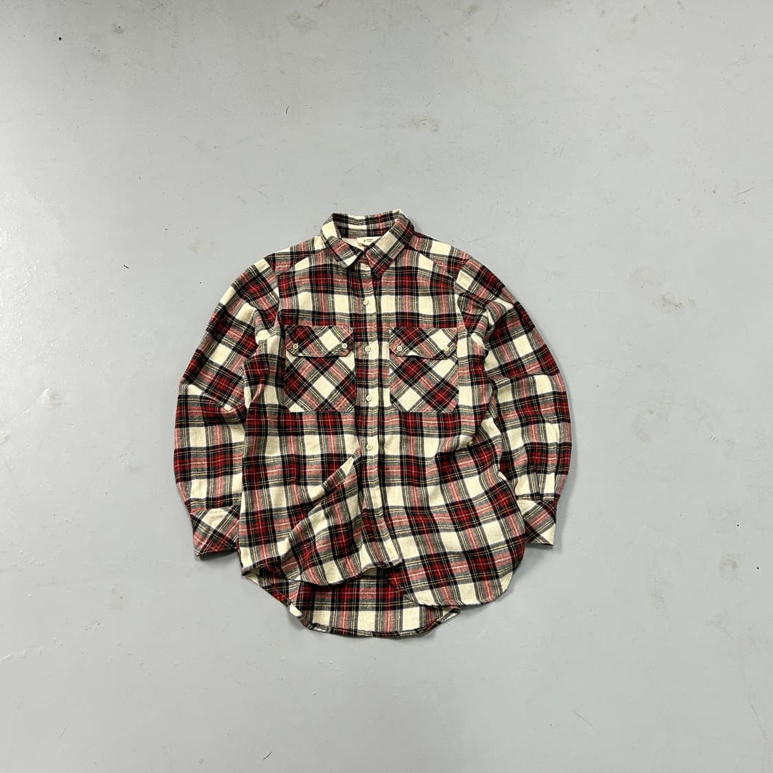 이자벨마랑 링클 체크 플란넬 셔츠  상품이미지7