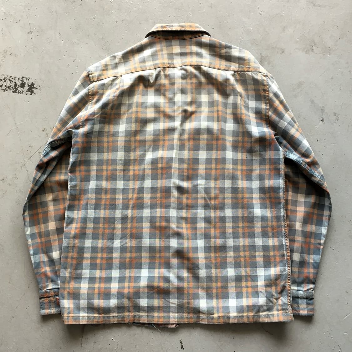 2000’s  Stussy Open Collar Check Shirt 상품이미지5