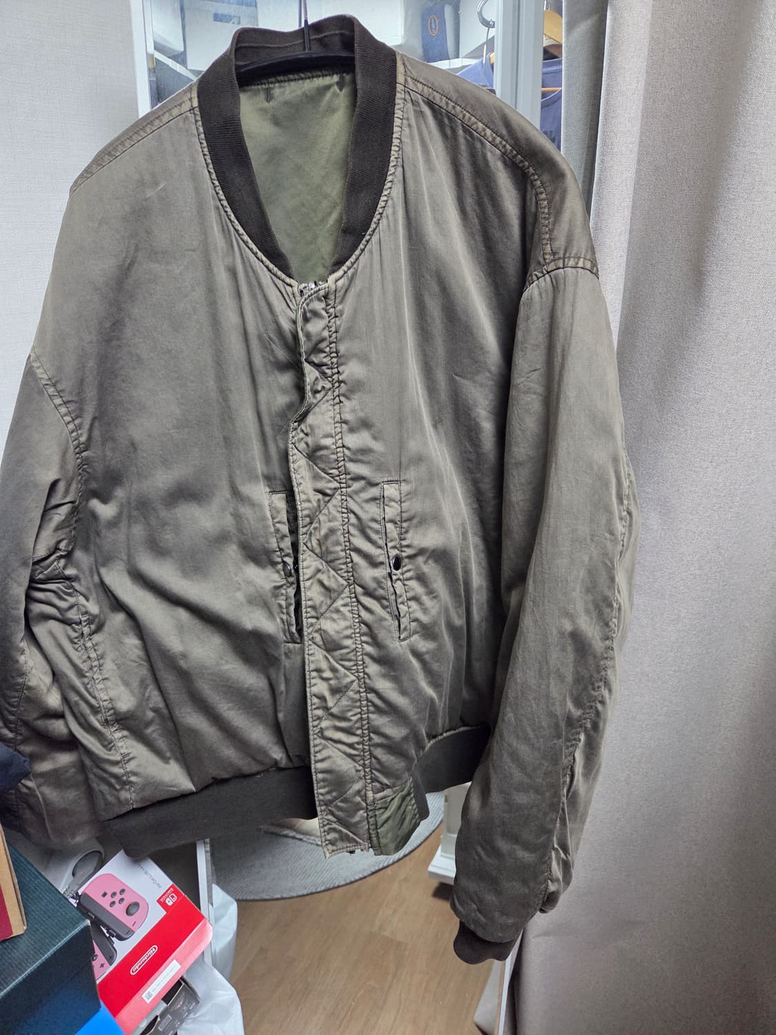 폴리테루 리버시블 ma-1 3사이즈 상품이미지3