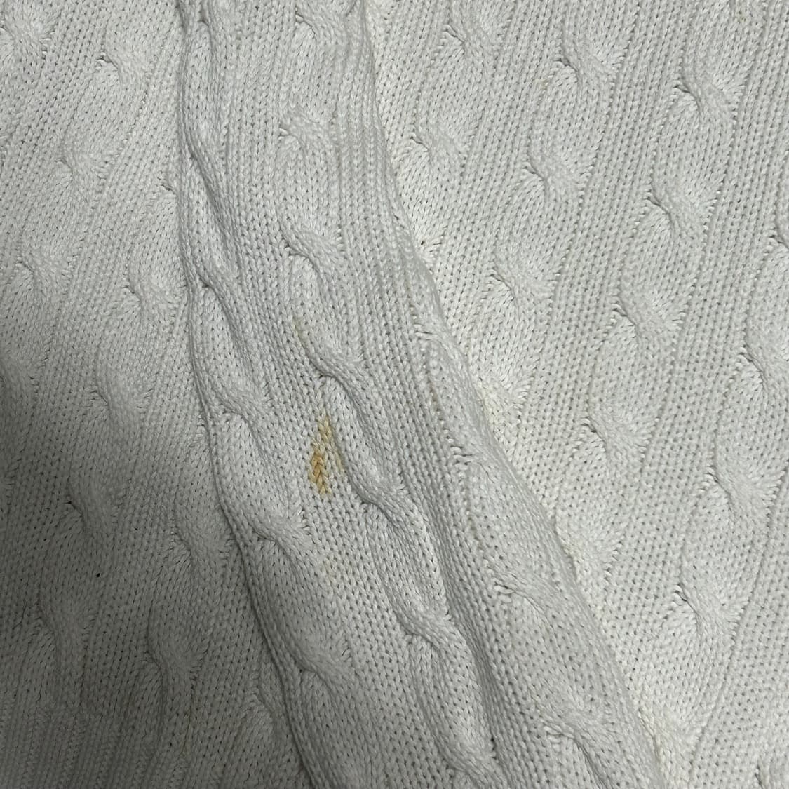 🫶🏻 폴로랄프로렌 스포츠 여성용 화이트 브이넥 니트🫶🏻 상품이미지9