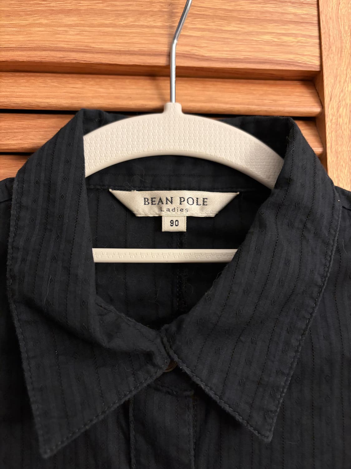 빈폴 7부 셔츠 블랙 슬림핏 상품이미지5