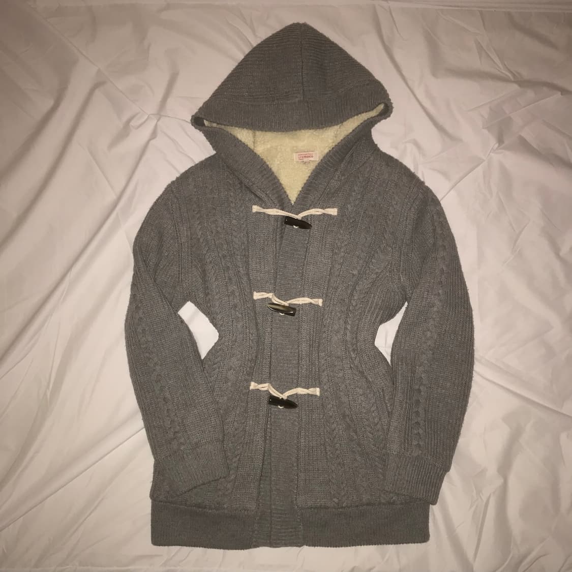 일본빈티지 떡볶이 니트 코트 상품이미지1