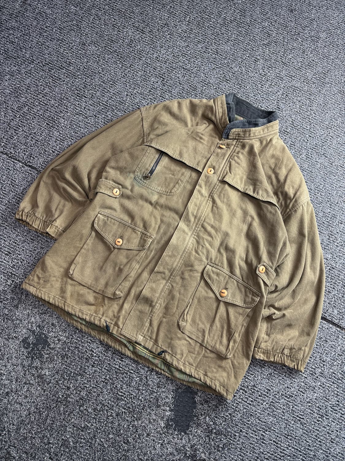 빈티지 아카이브 카라 디테일 워크 자켓 3077 상품이미지1