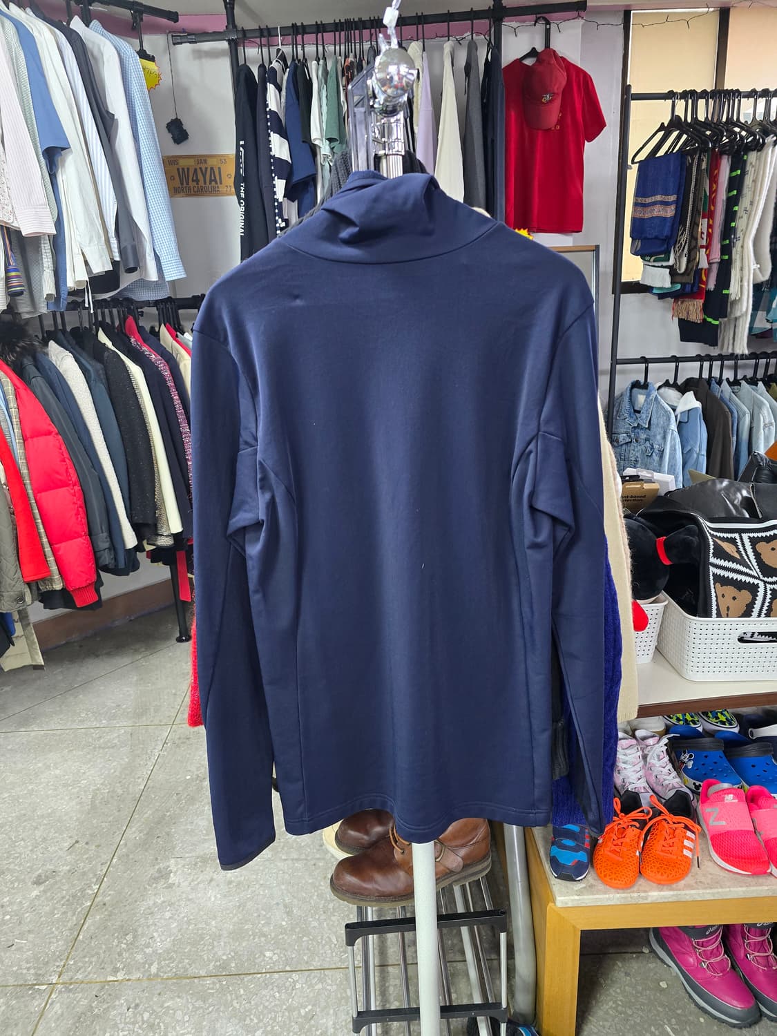 타이틀리스트 골프 터틀넥 긴팔 네이비 (1360) 상품이미지2