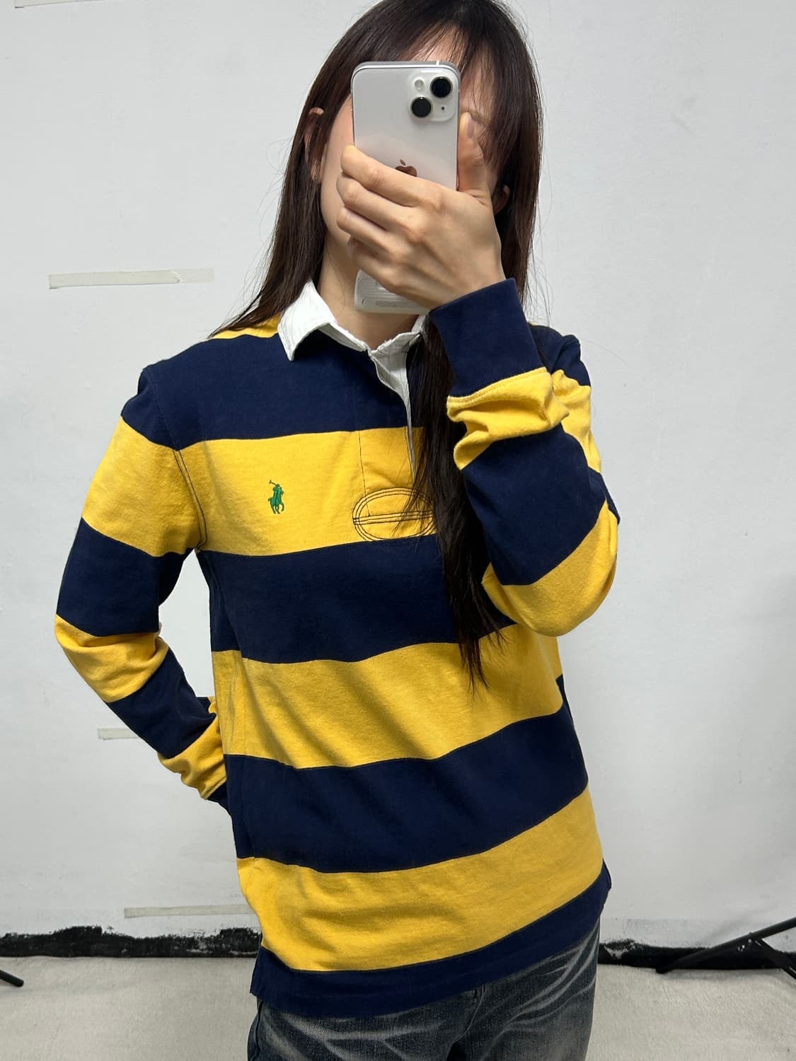 폴로 랄프로렌 포니로고 꿀벌 럭비 티셔츠 상품이미지2