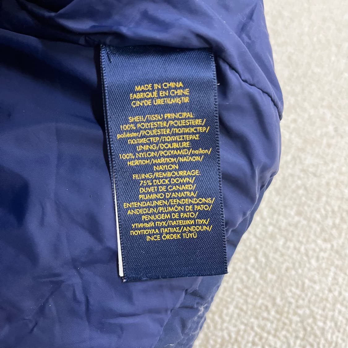 2/2T 폴로 키즈 푸퍼 패딩 점퍼 0202M1 상품이미지3