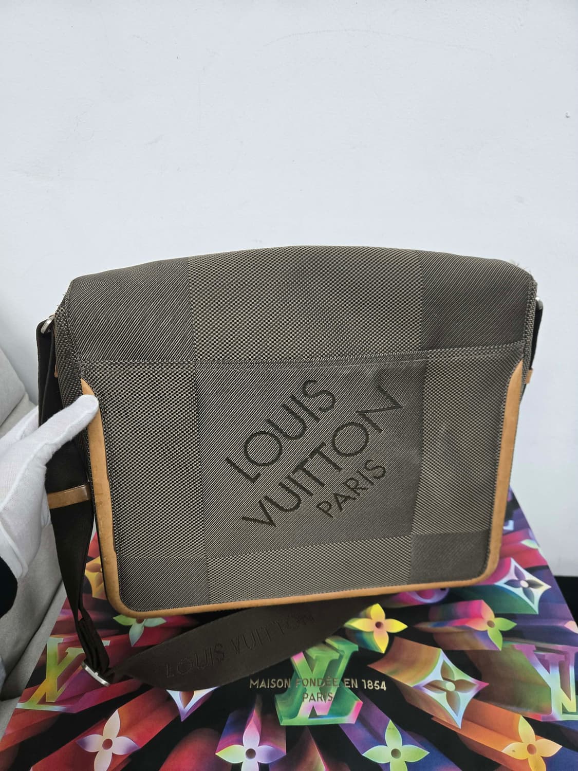 [보증서 정품] 루이비통 대제앙 다미에 크로스백 상품이미지2