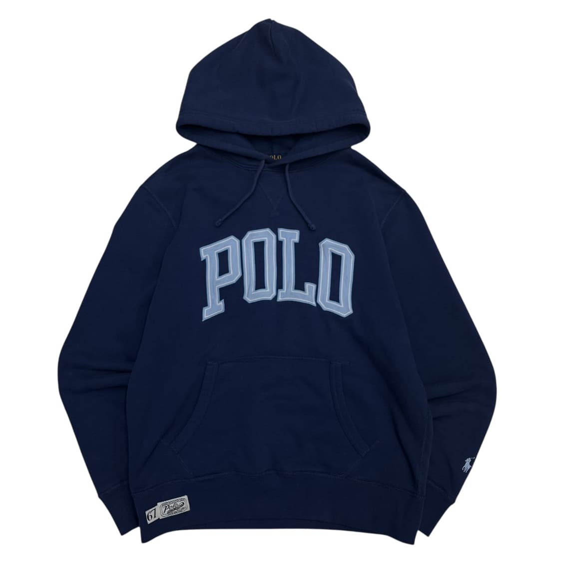 폴로 랄프로렌 소라로고 딥블루 후드 M 상품이미지3