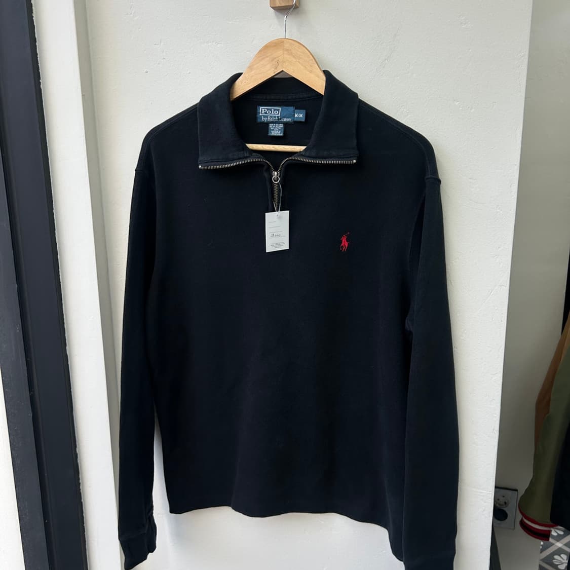 16280 - 폴로 랄프로렌 블랙 반집업 니트 상품이미지2