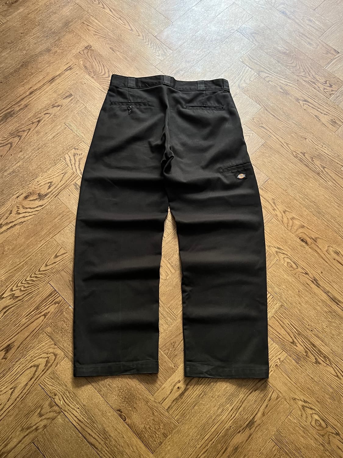 [34]디키즈 USA 블랙 더블니 워크 팬츠 상품이미지2