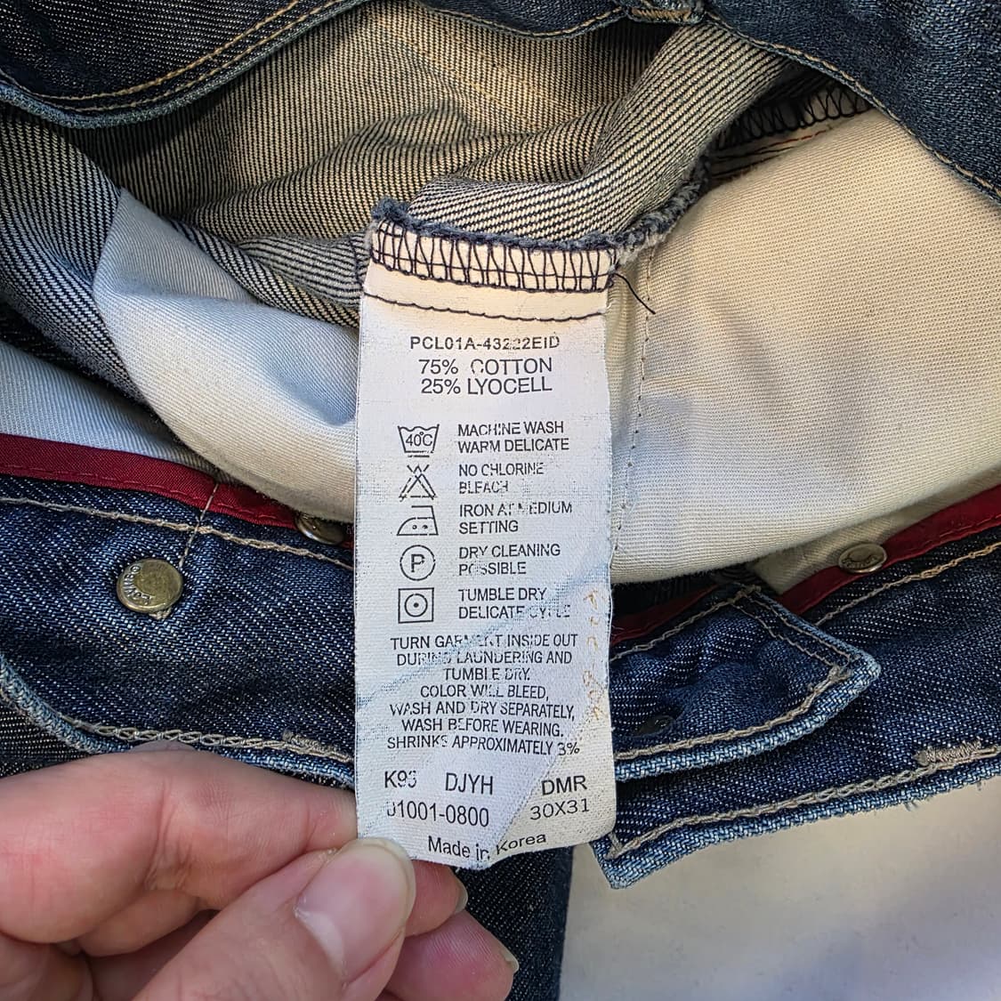 [30X31]00s 리바이스 엔지니어드진 엔진 데님 팬츠 상품이미지4