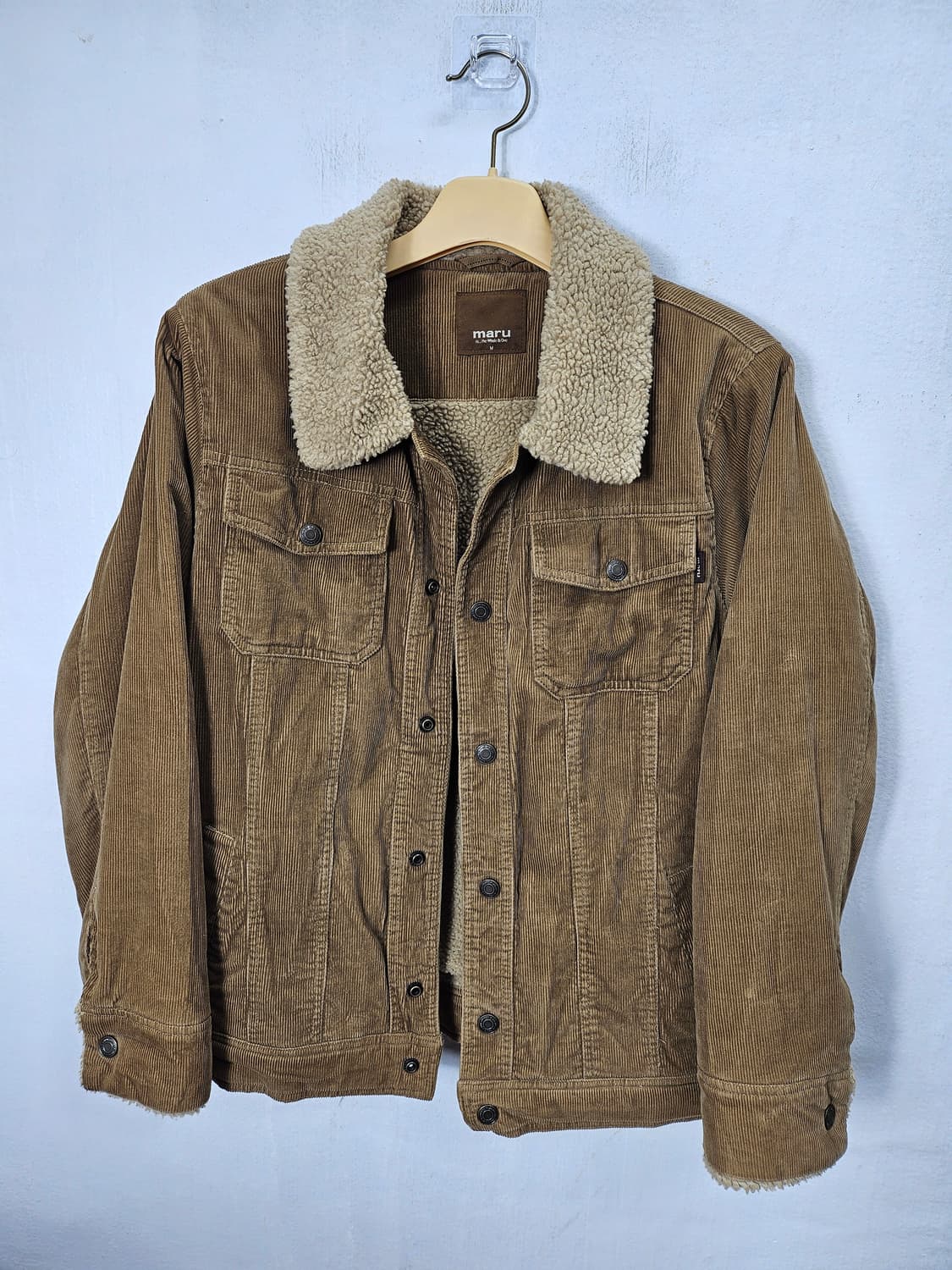 마루 코듀로이 뽀글이 자켓 95 M 상품이미지1