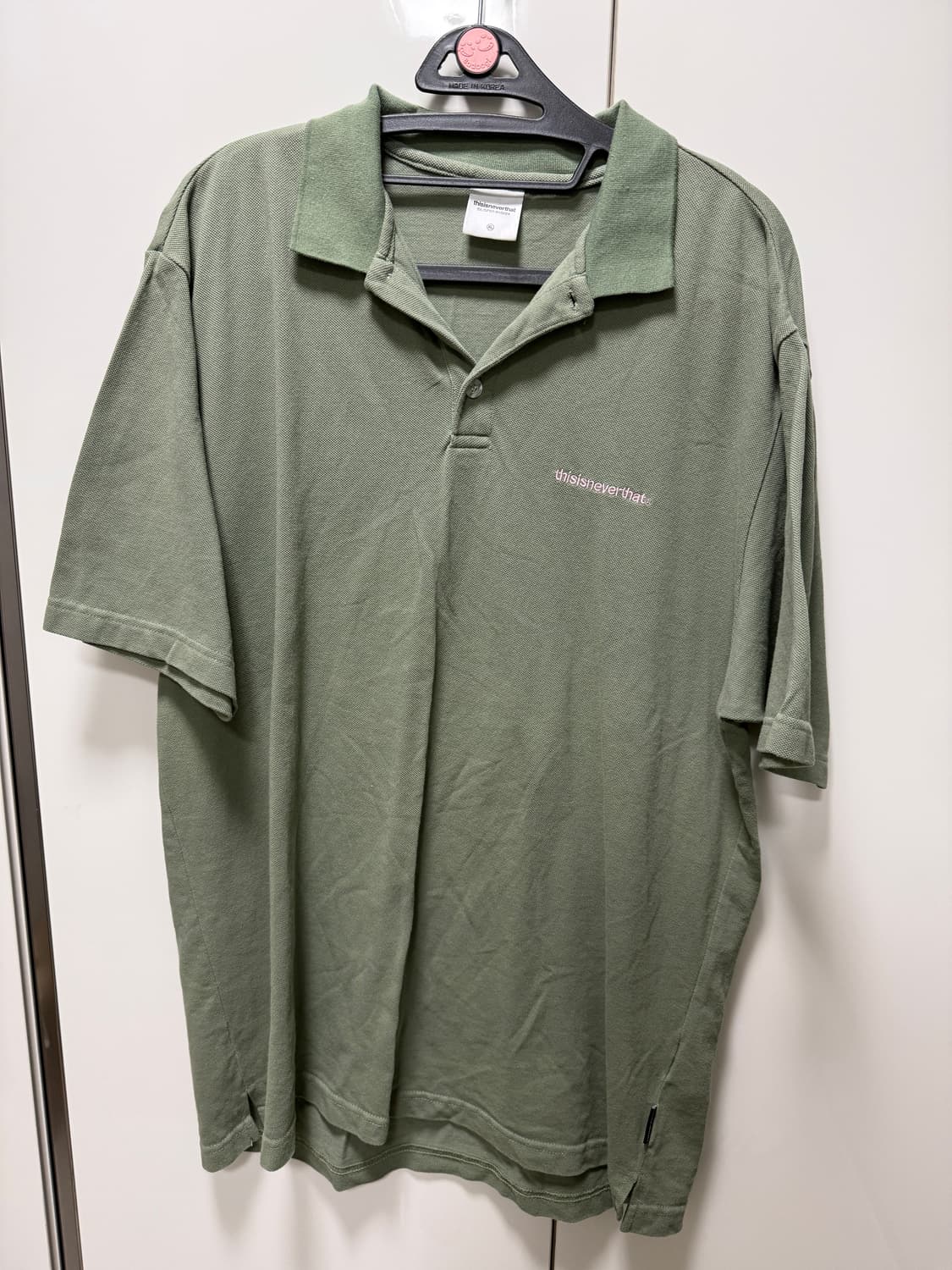 디스이즈네버댓 T 로고 S/SL 폴로 티셔츠T -Logo S/SL Pol 상품이미지3