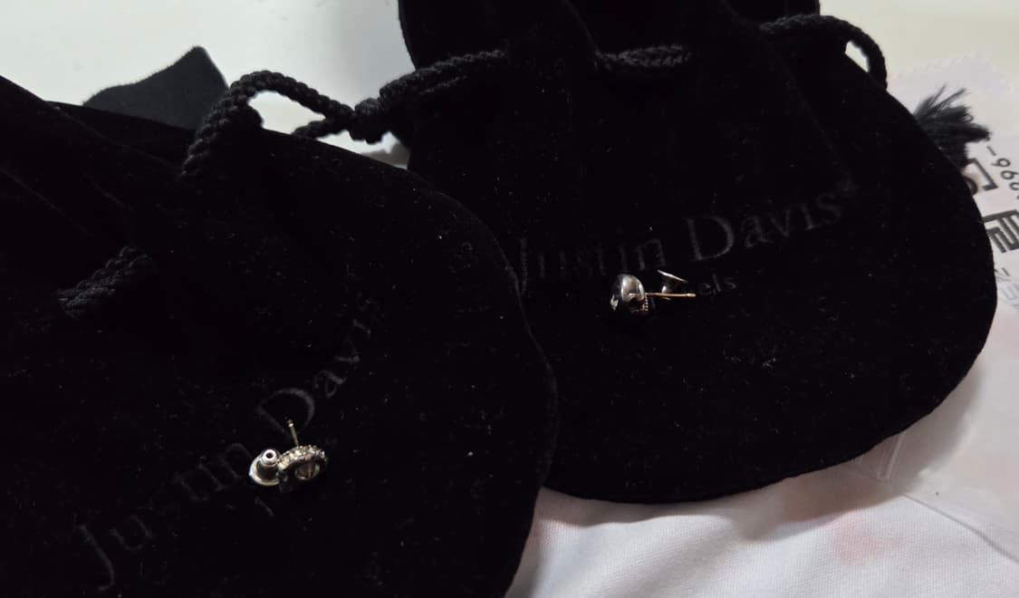 저스틴데이비스 SECRET SKULL 귀걸이 상품이미지1