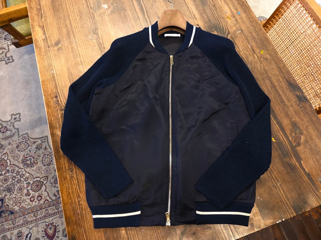 이탈리아 브랜드 자노네 니트블루종 상품이미지10