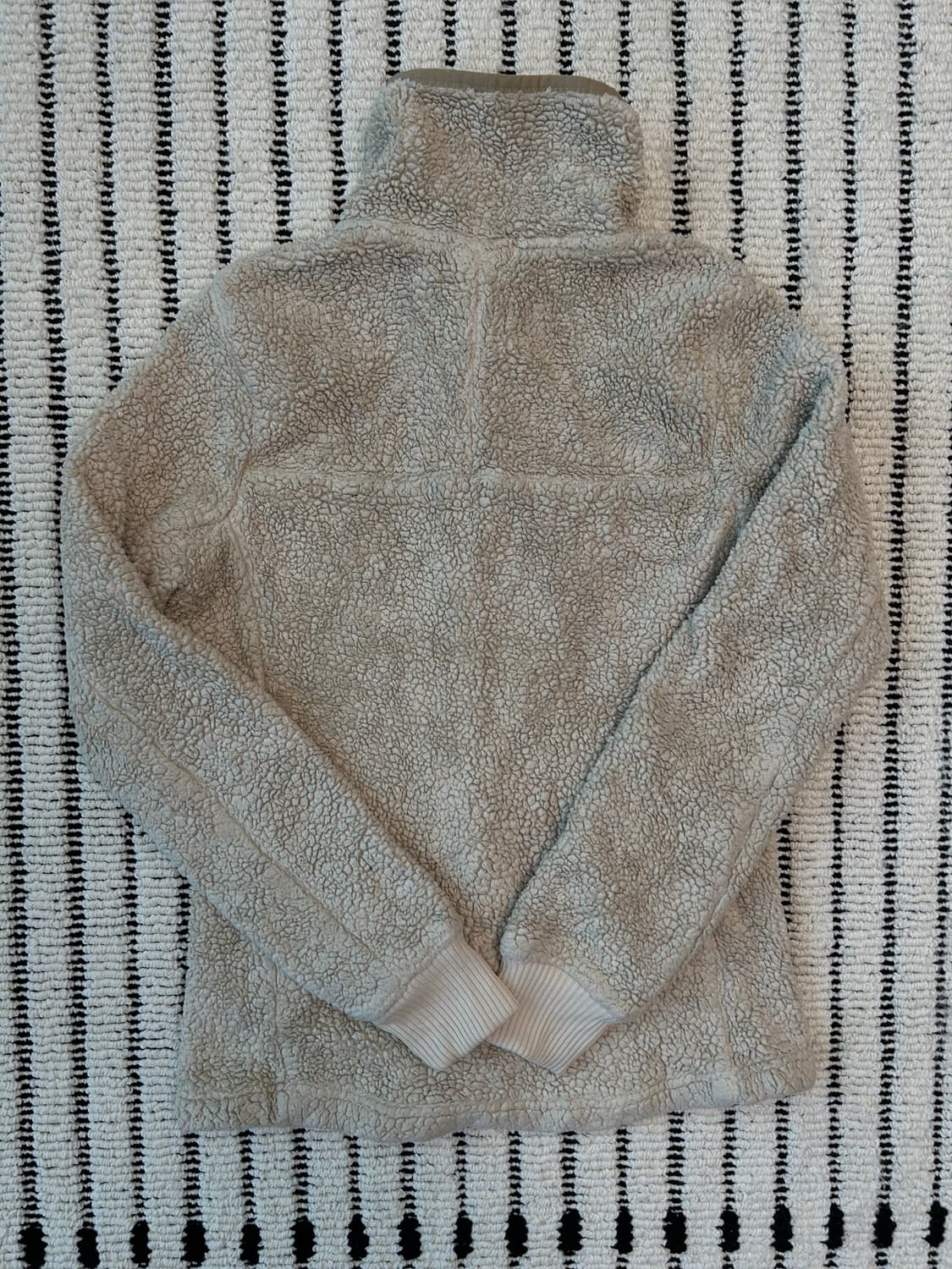 노스페이스 플리스 크림 컬러 상품이미지2