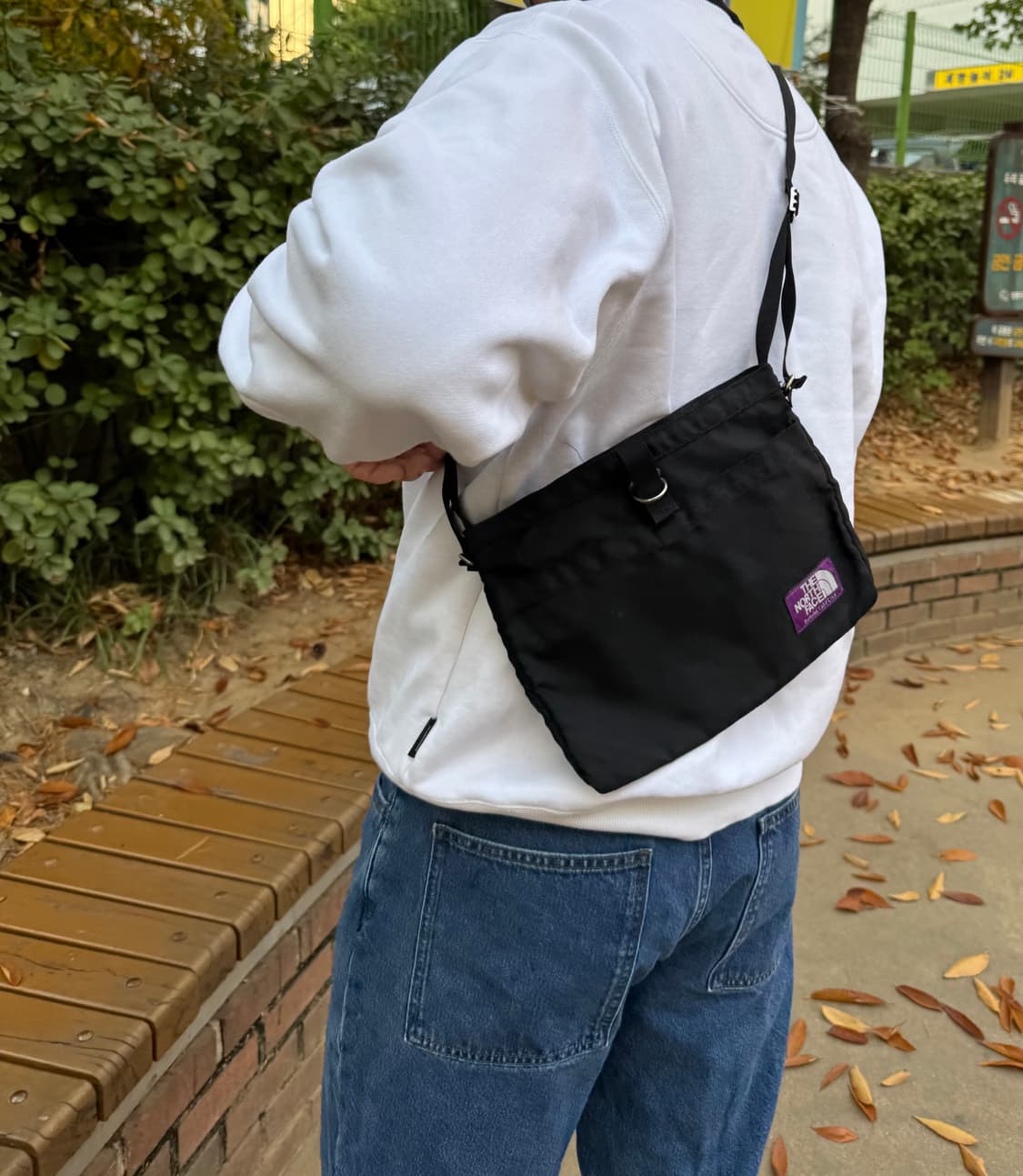 노스페이스 퍼플라벨 크로스백 상품이미지2