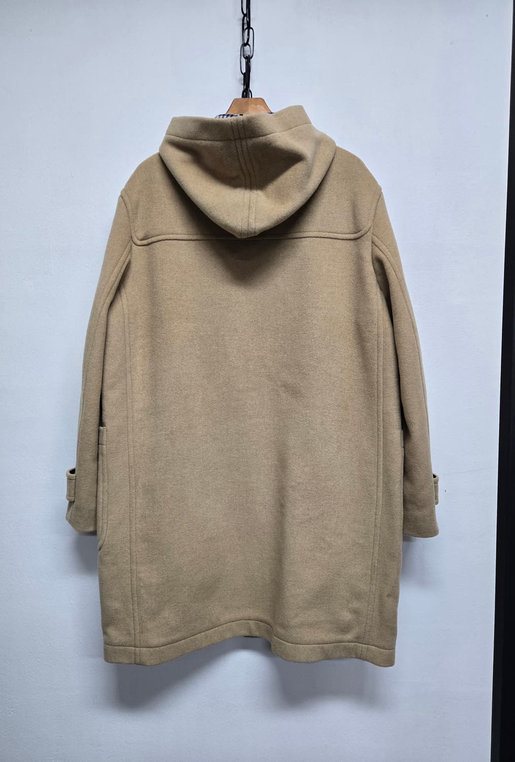 라코스테 남여공용 울70% 혼방 후드 더플 코트 BH7284 상품이미지3