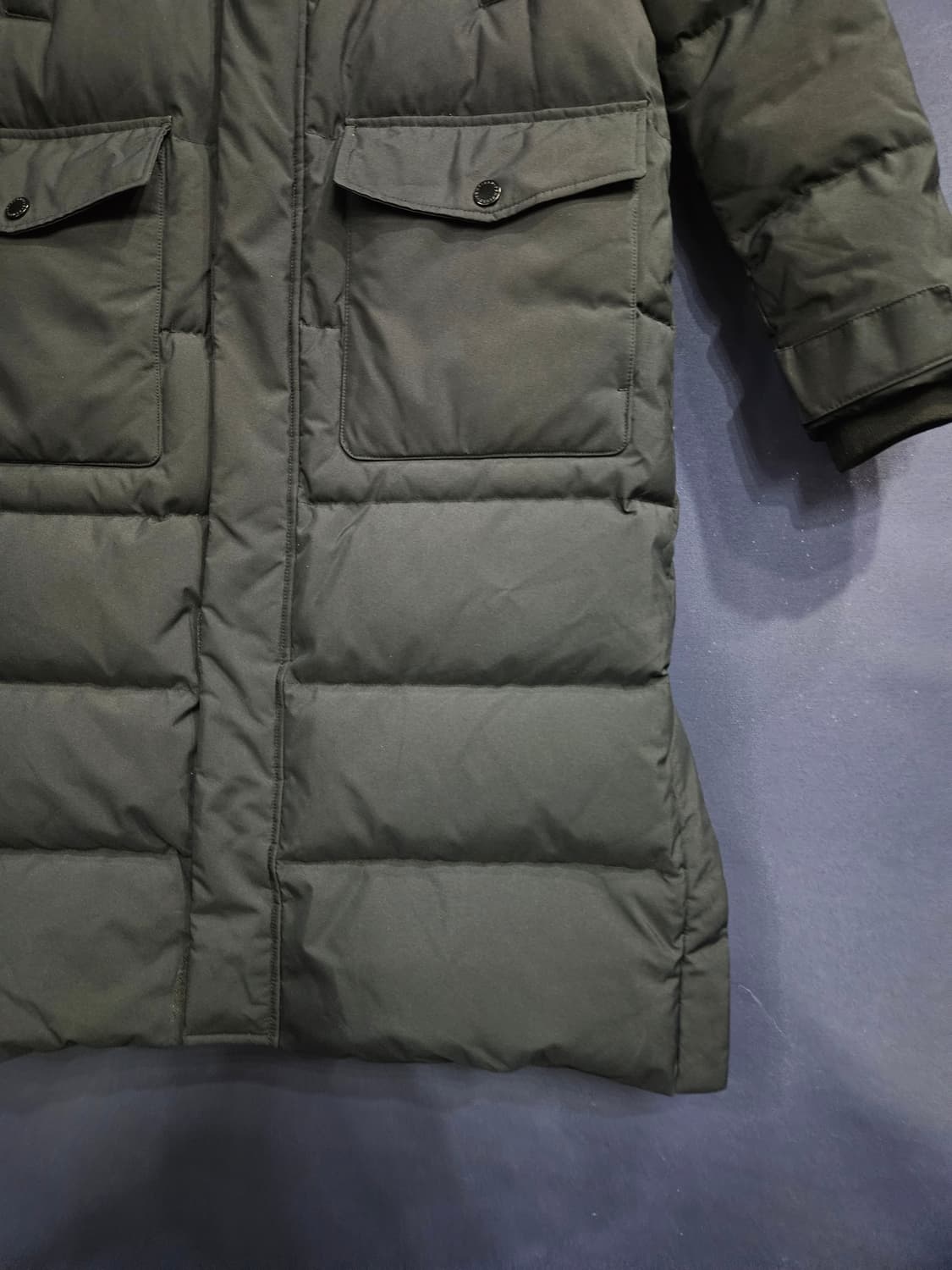 펜필드 블랙컬러 남성 95 구스다운 롱패딩  상품이미지6