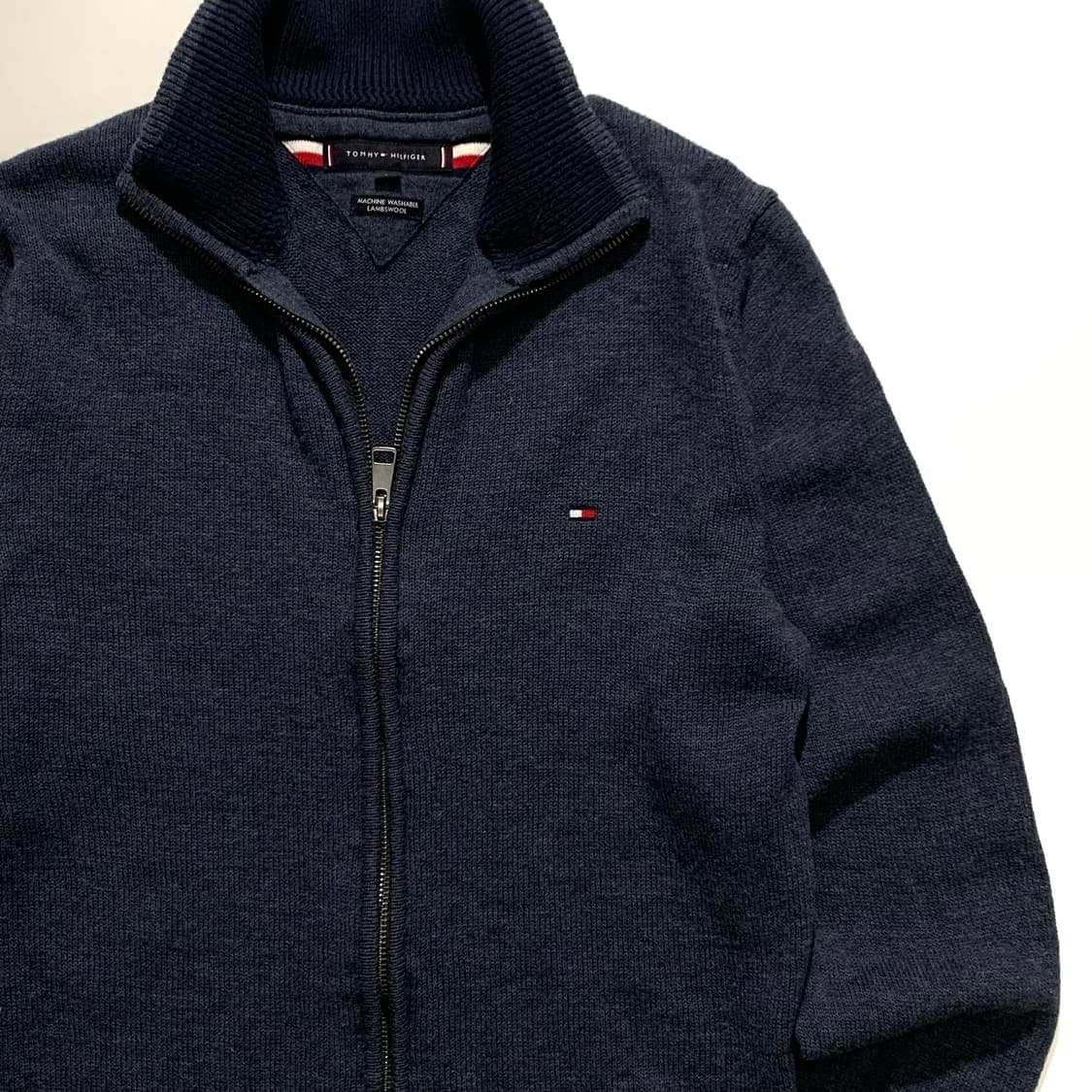 타미힐피거 램스울 니트 집업  상품이미지2