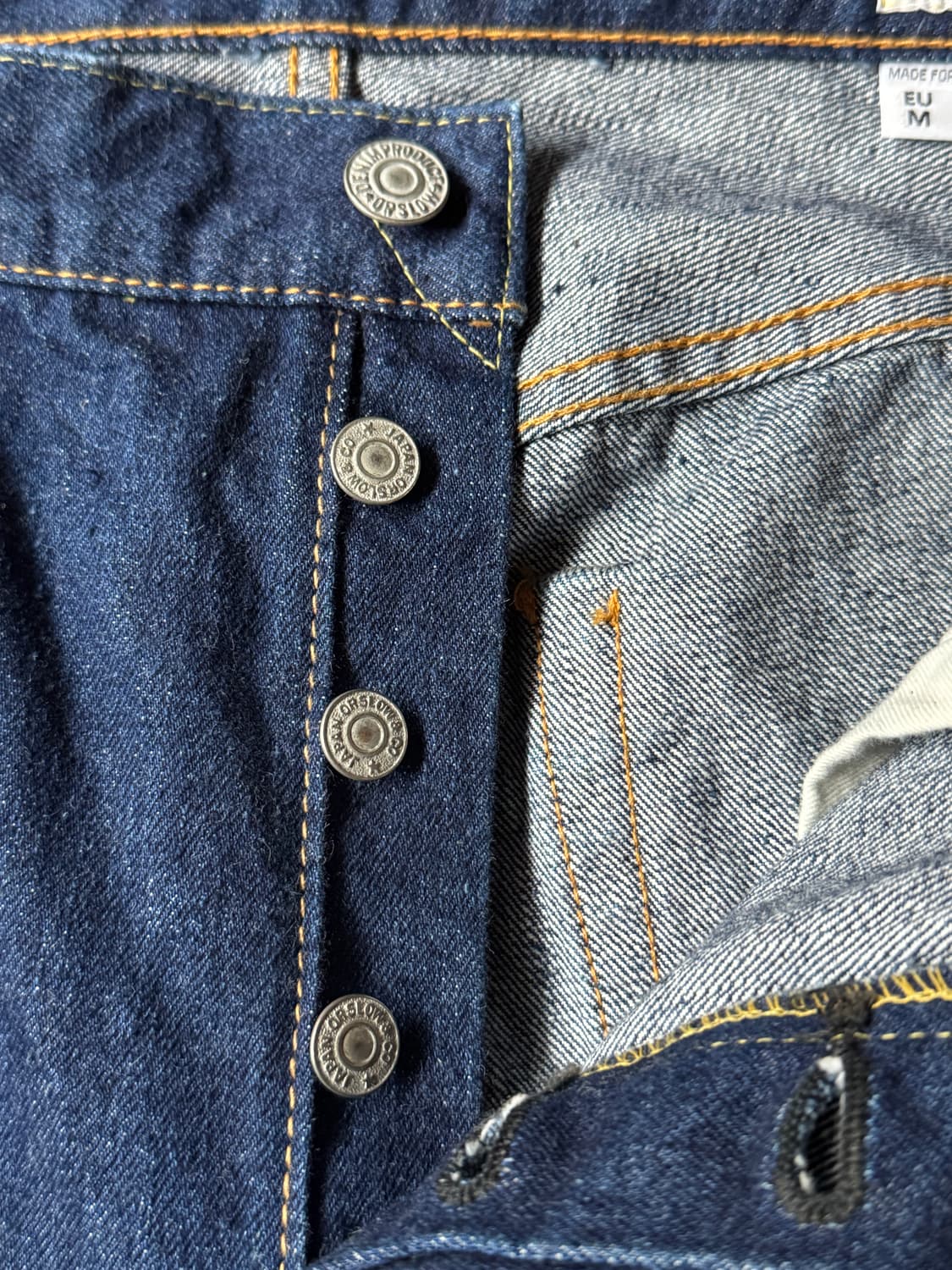 [32]Orslow 105 오어슬로우 재팬메이드 셀비지 데님 팬츠 상품이미지3