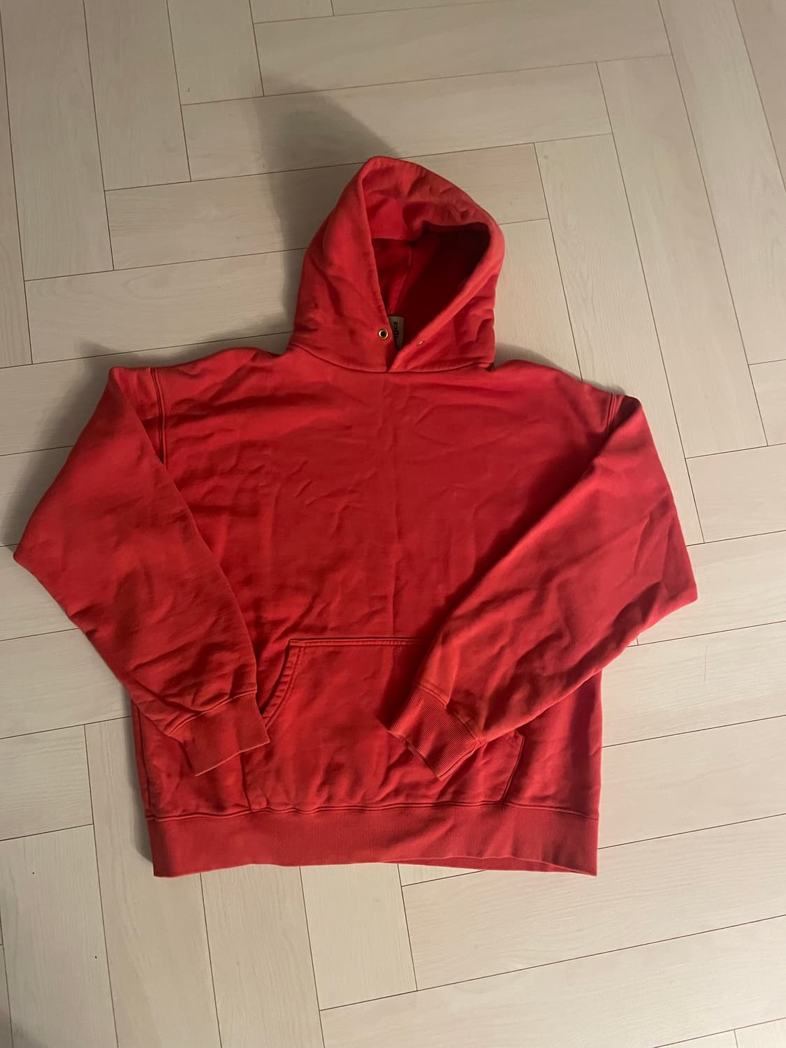 블라인드파일즈 후드 레드 상품이미지1