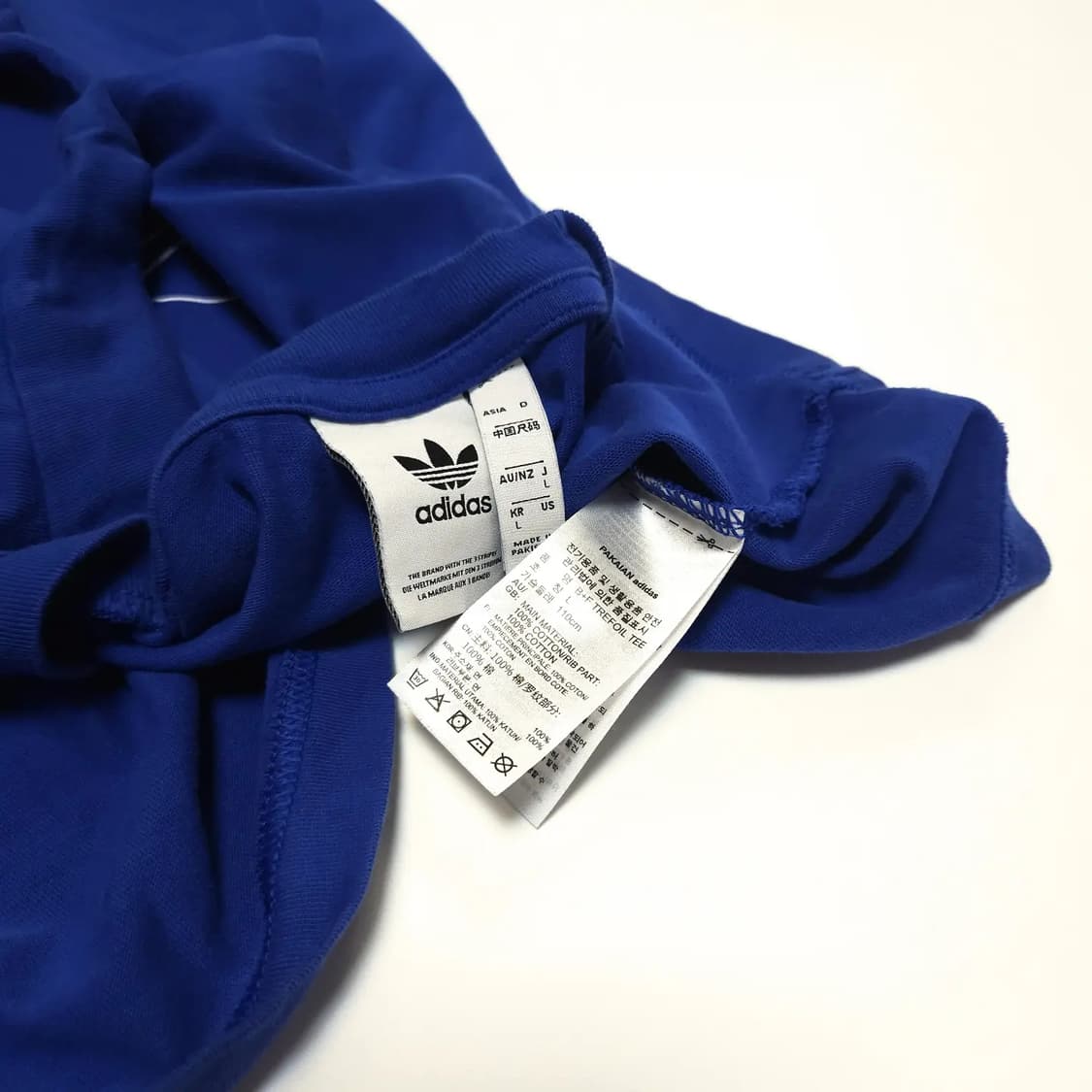 아디다스 오리지널 백프론트 트레포일 반팔 티셔츠 상품이미지5