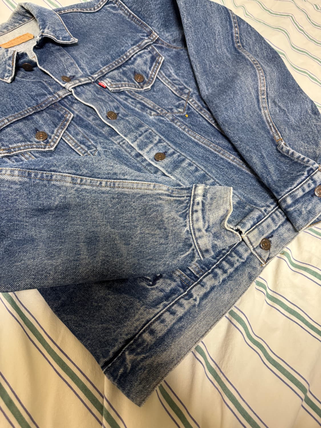 [Made in USA] 80s 리바이스 지쟌 3세대 트러커 데님 자켓 상품이미지4