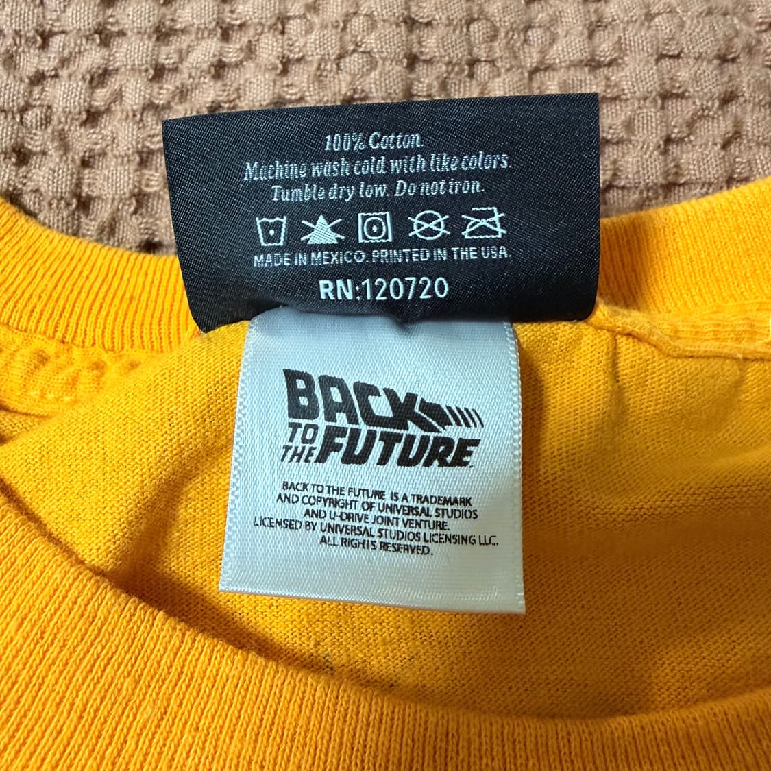 더 헌드레드 X 백트더퓨처 콜라보 티셔츠 상품이미지6