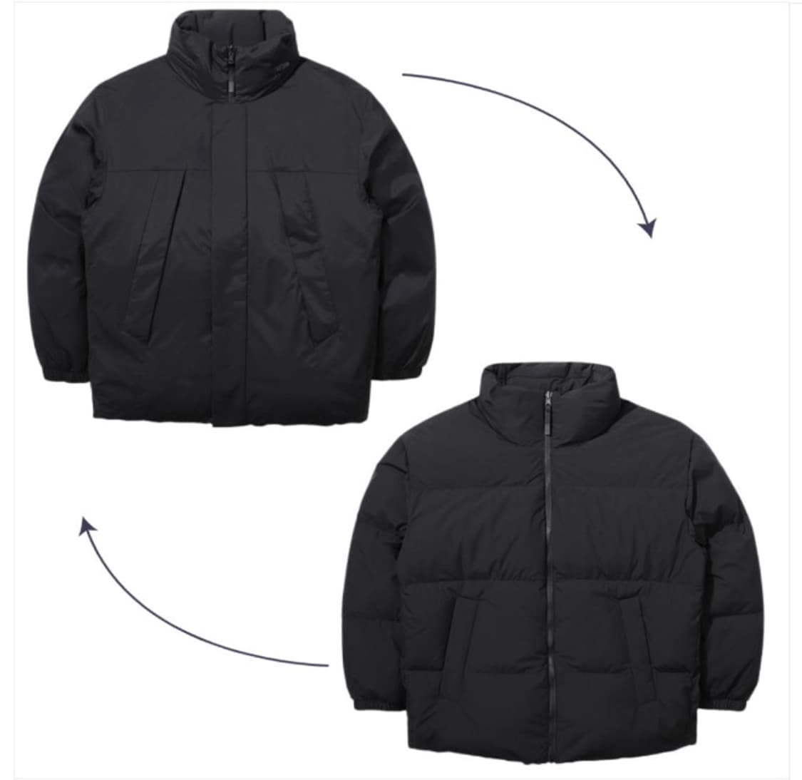 수지 착용 k2 씬에어 패딩 상품이미지2